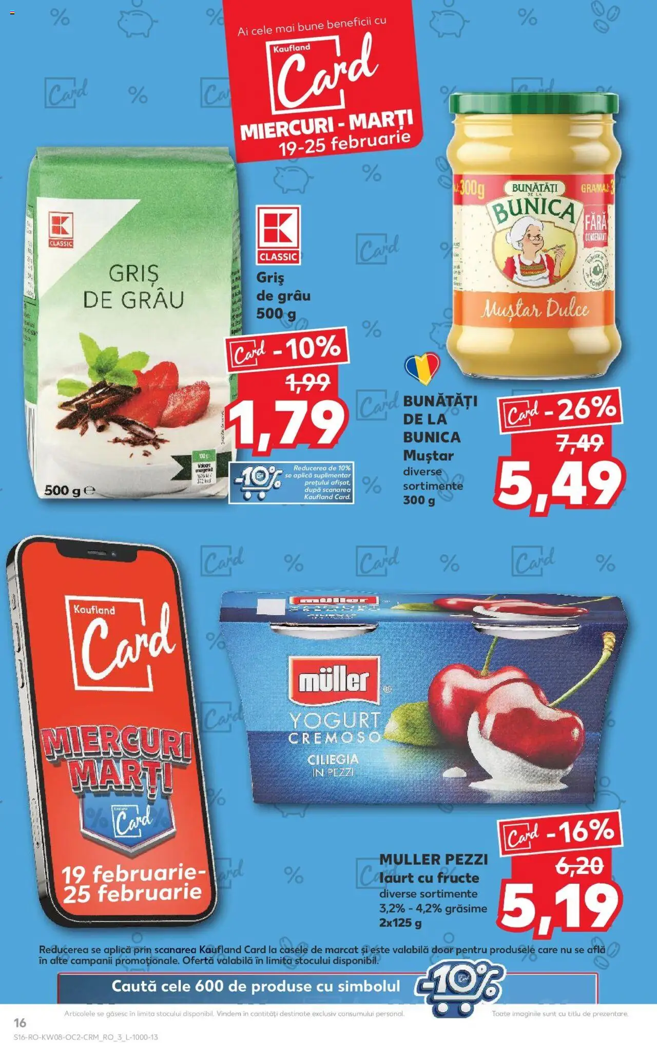Catalog Kaufland 19 - 25 Februarie 2025 | Pagina 16 | Produse: Muștar, Fructe