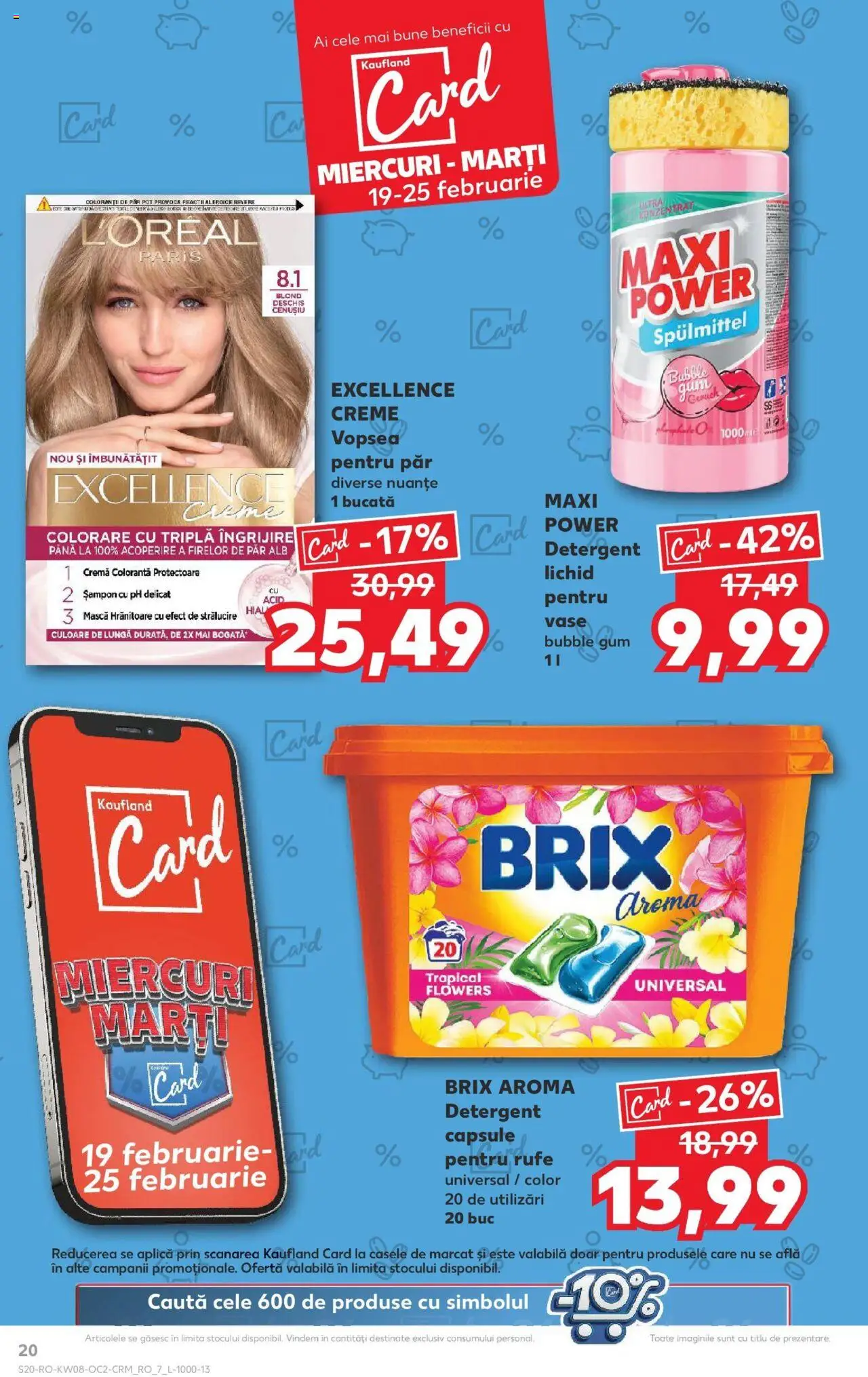 Catalog Kaufland 19 - 25 Februarie 2025 | Pagina 20 | Produse: Vopsea, Șampon, Cremă, Detergent