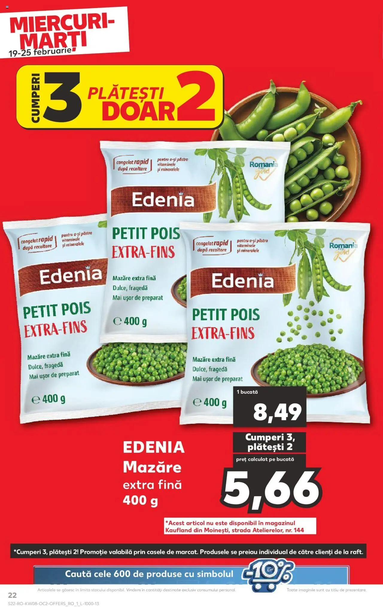 Catalog Kaufland 19 - 25 Februarie 2025 | Pagina 22 | Produse: Mazăre