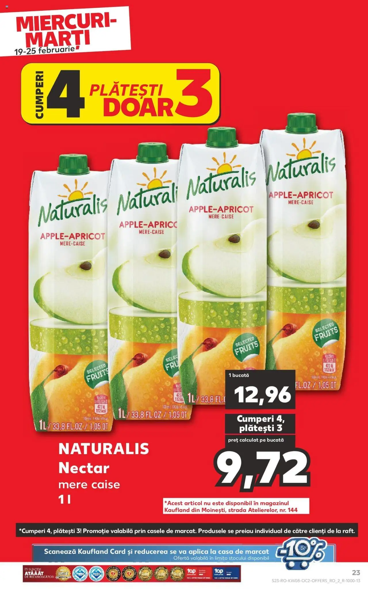 Catalog Kaufland 19 - 25 Februarie 2025 | Pagina 23 | Produse: Mere, Ahtapot