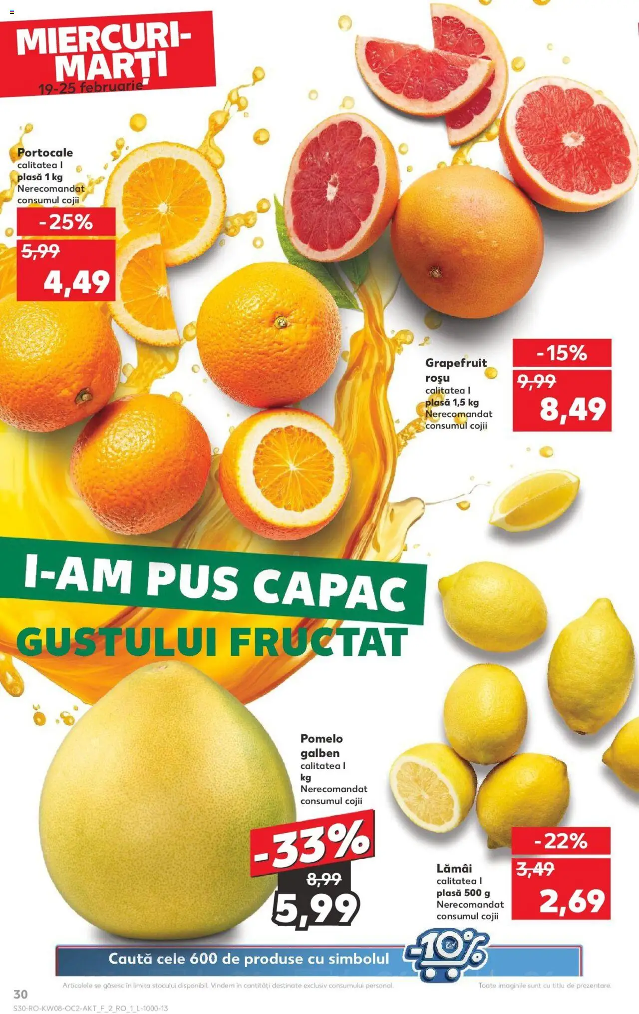Catalog Kaufland 19 - 25 Februarie 2025 | Pagina 30 | Produse: Portocale