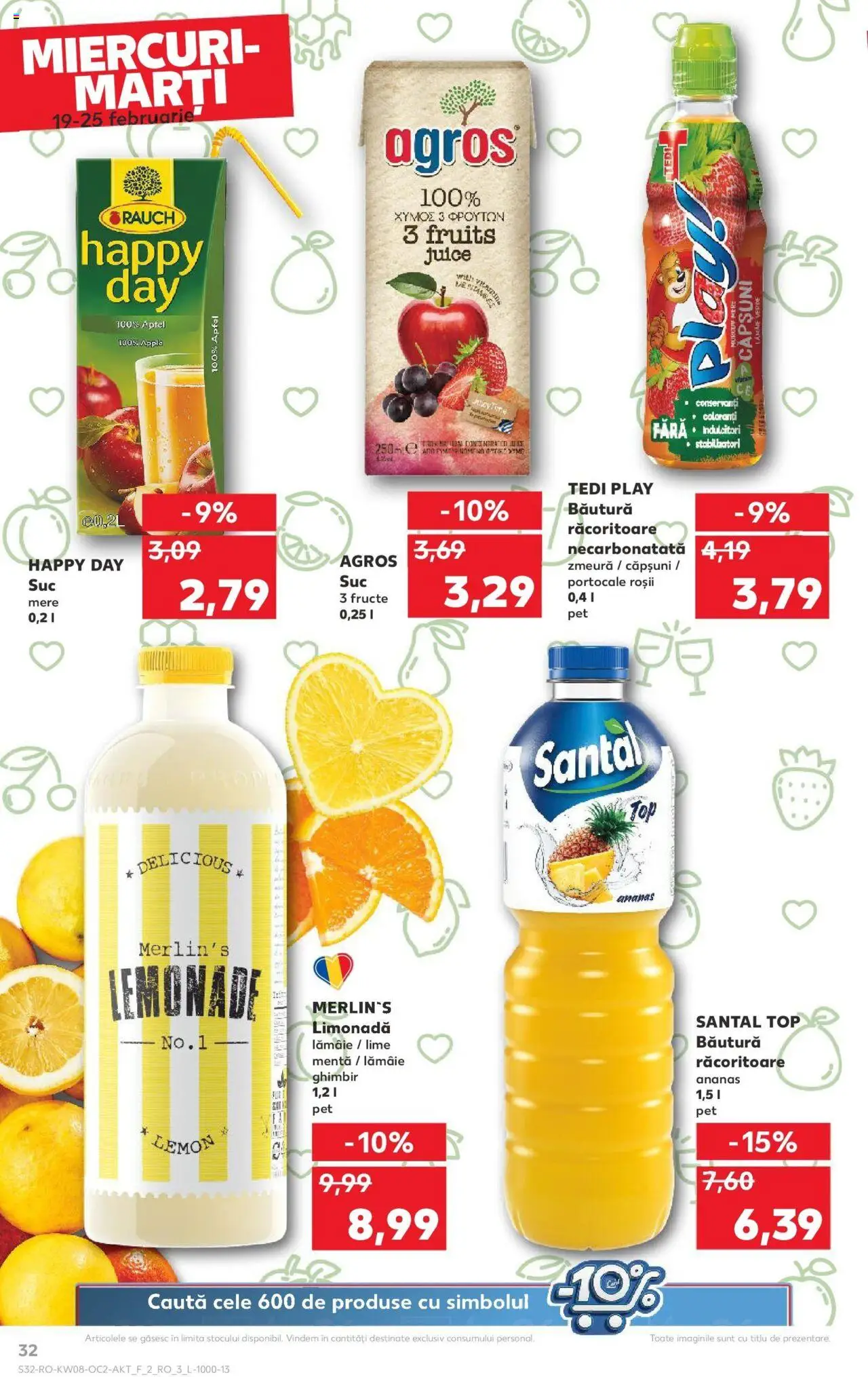 Catalog Kaufland 19 - 25 Februarie 2025 | Pagina 32 | Produse: Lime, Sıcak su torbası, Mere, Fructe