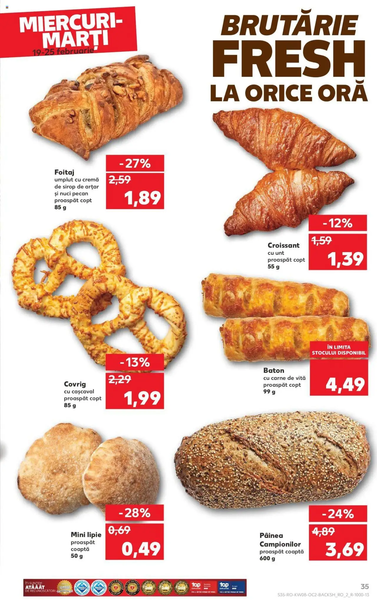 Catalog Kaufland 19 - 25 Februarie 2025 | Pagina 35 | Produse: Cașcaval, Carne De Vită, Sirop, Nuci