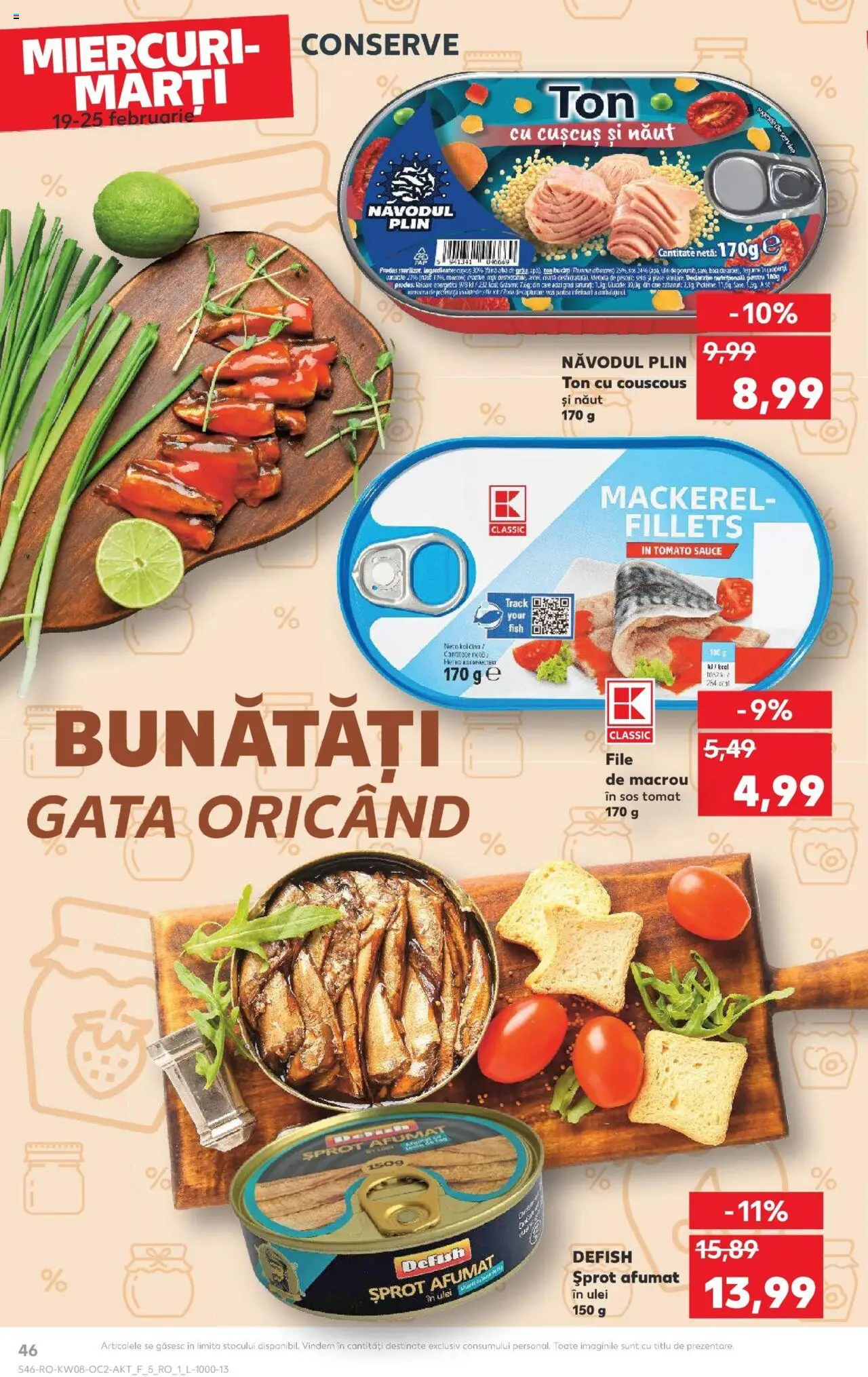 Catalog Kaufland 19 - 25 Februarie 2025 | Pagina 46 | Produse: Ulei, Sos