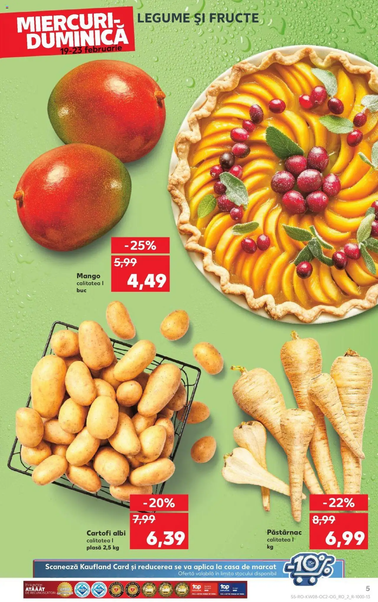 Catalog Kaufland 19 - 25 Februarie 2025 | Pagina 5 | Produse: Press Kemik, Legume, Fructe, Mango