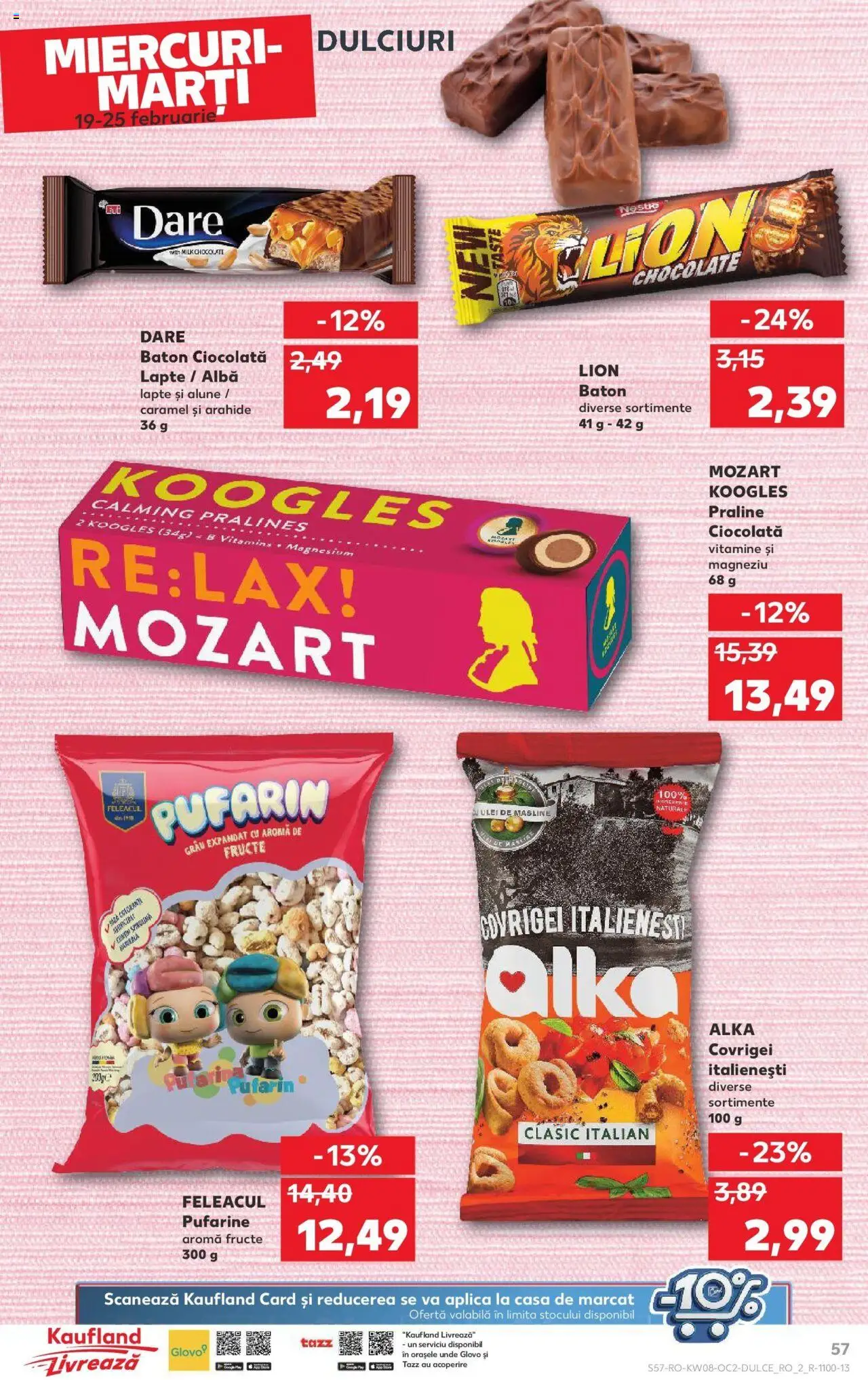 Catalog Kaufland 19 - 25 Februarie 2025 | Pagina 57 | Produse: Măsline, Lapte, Ciocolată, Fructe