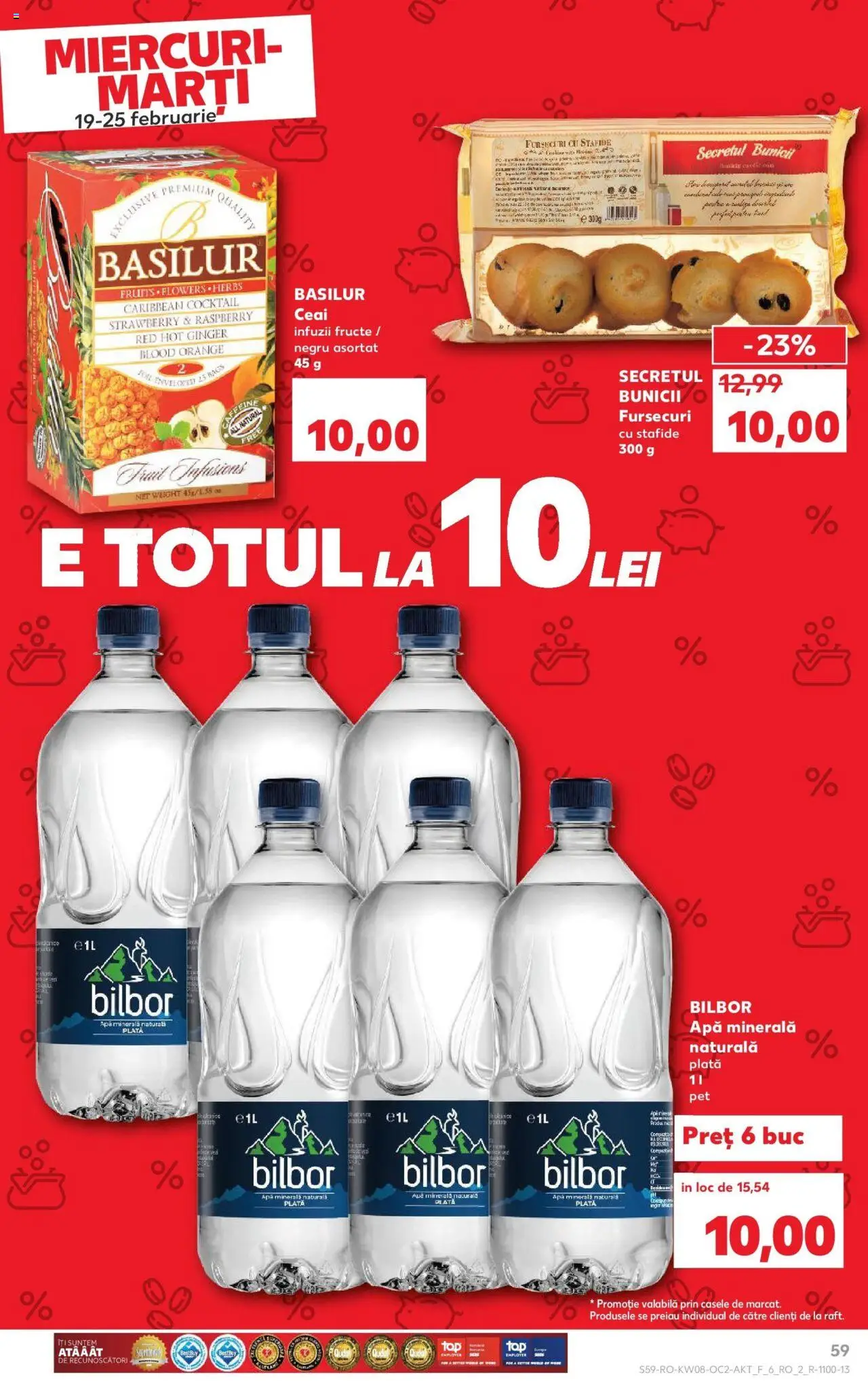 Catalog Kaufland 19 - 25 Februarie 2025 | Pagina 59 | Produse: Yazı tahtası kalemi, Cocktail, Ceai, Fructe