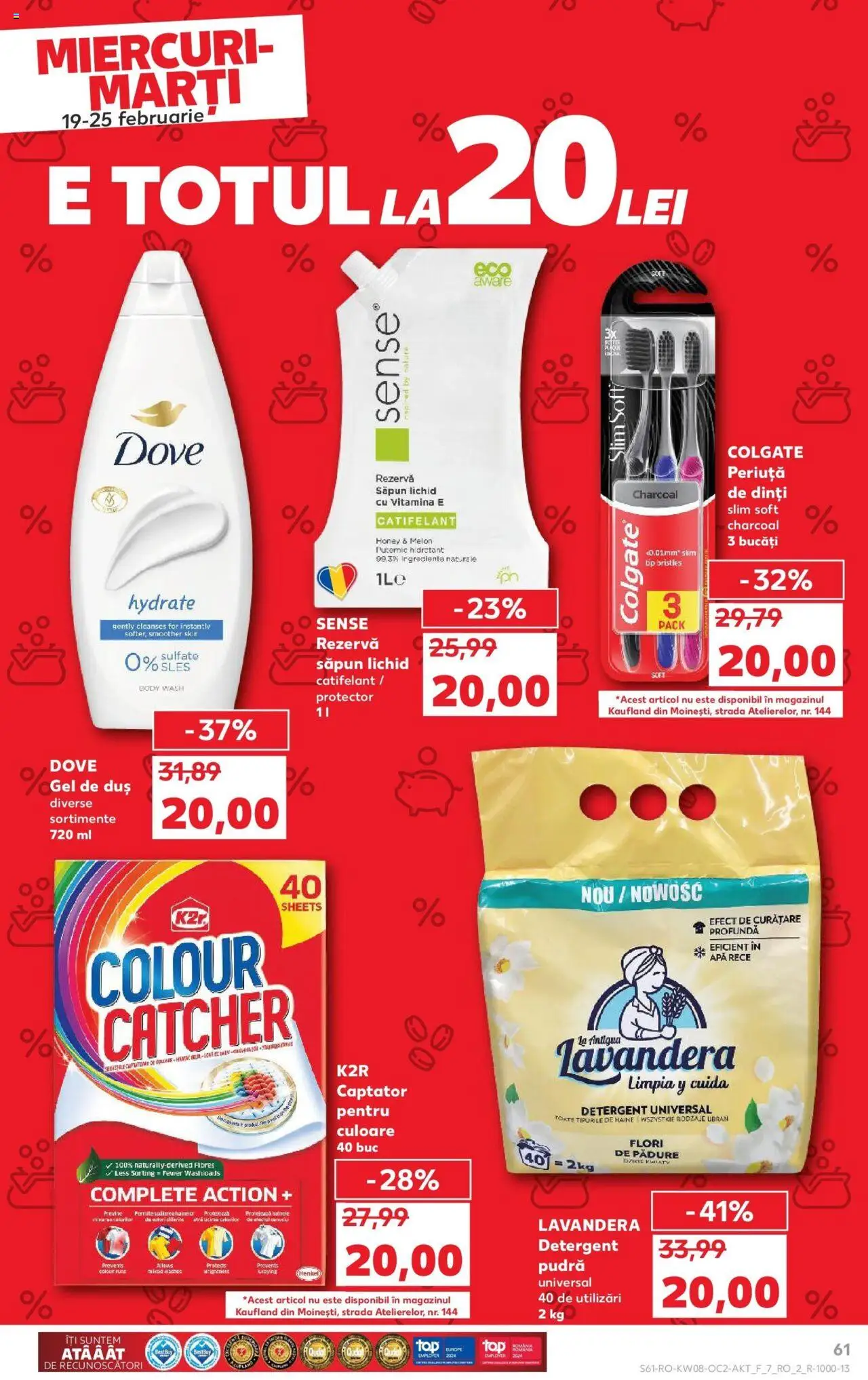 Catalog Kaufland 19 - 25 Februarie 2025 | Pagina 61 | Produse: Body, Săpun, Detergent, Haine