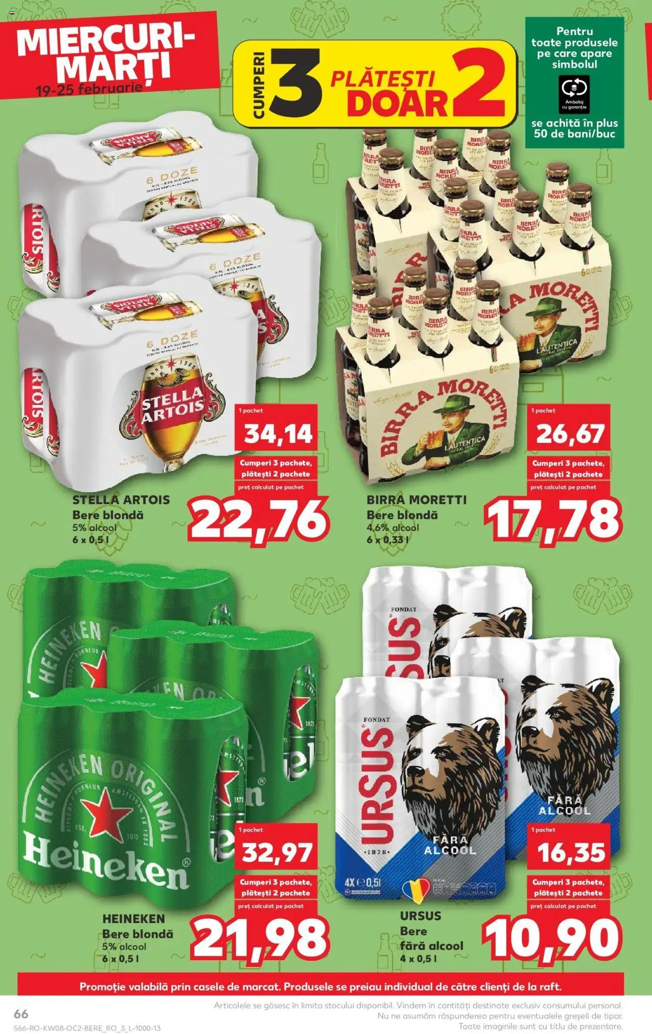 Catalog Kaufland 19 - 25 Februarie 2025 | Pagina 66 | Produse: Bere