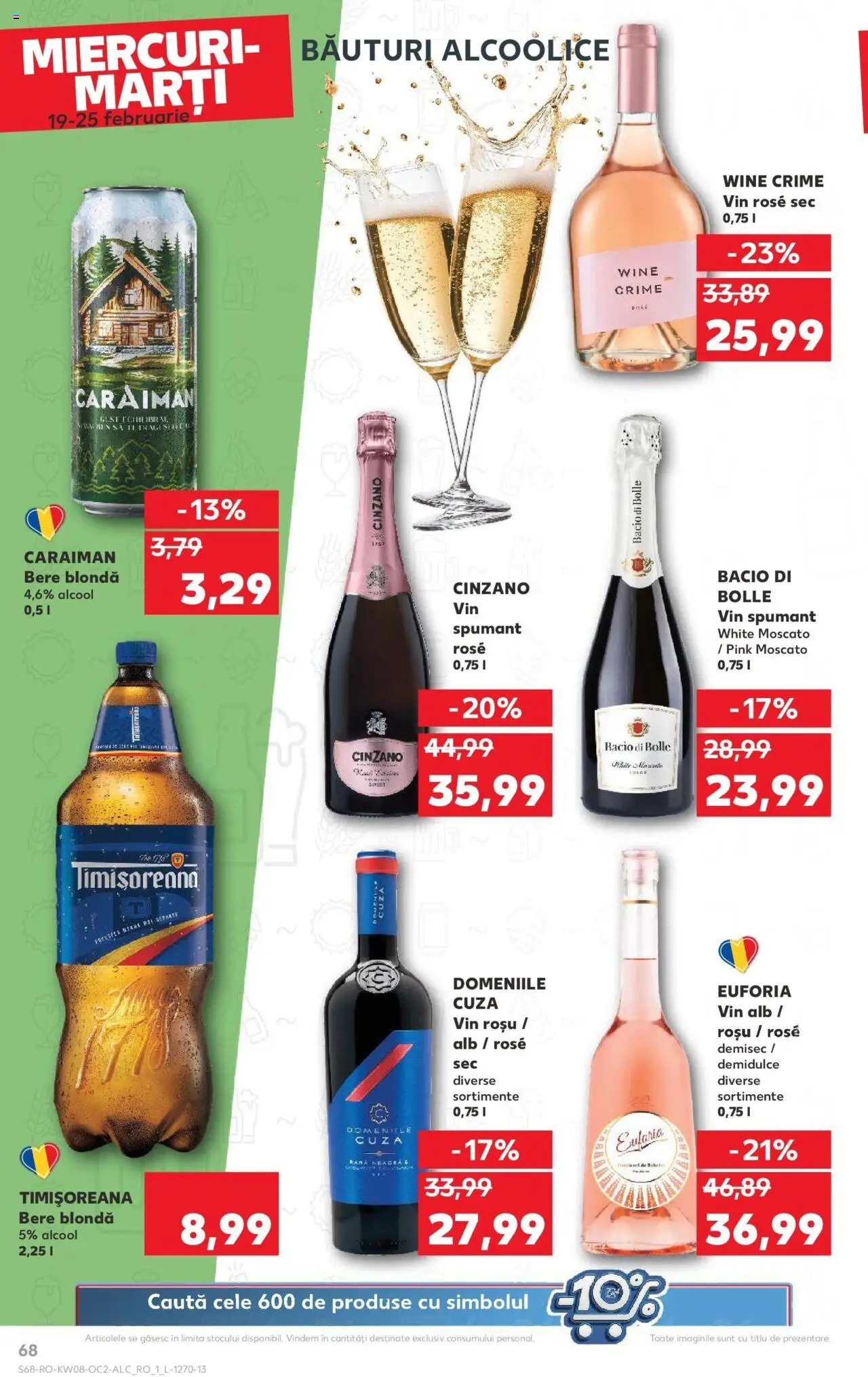 Catalog Kaufland 19 - 25 Februarie 2025 | Pagina 68 | Produse: Vin, Bere