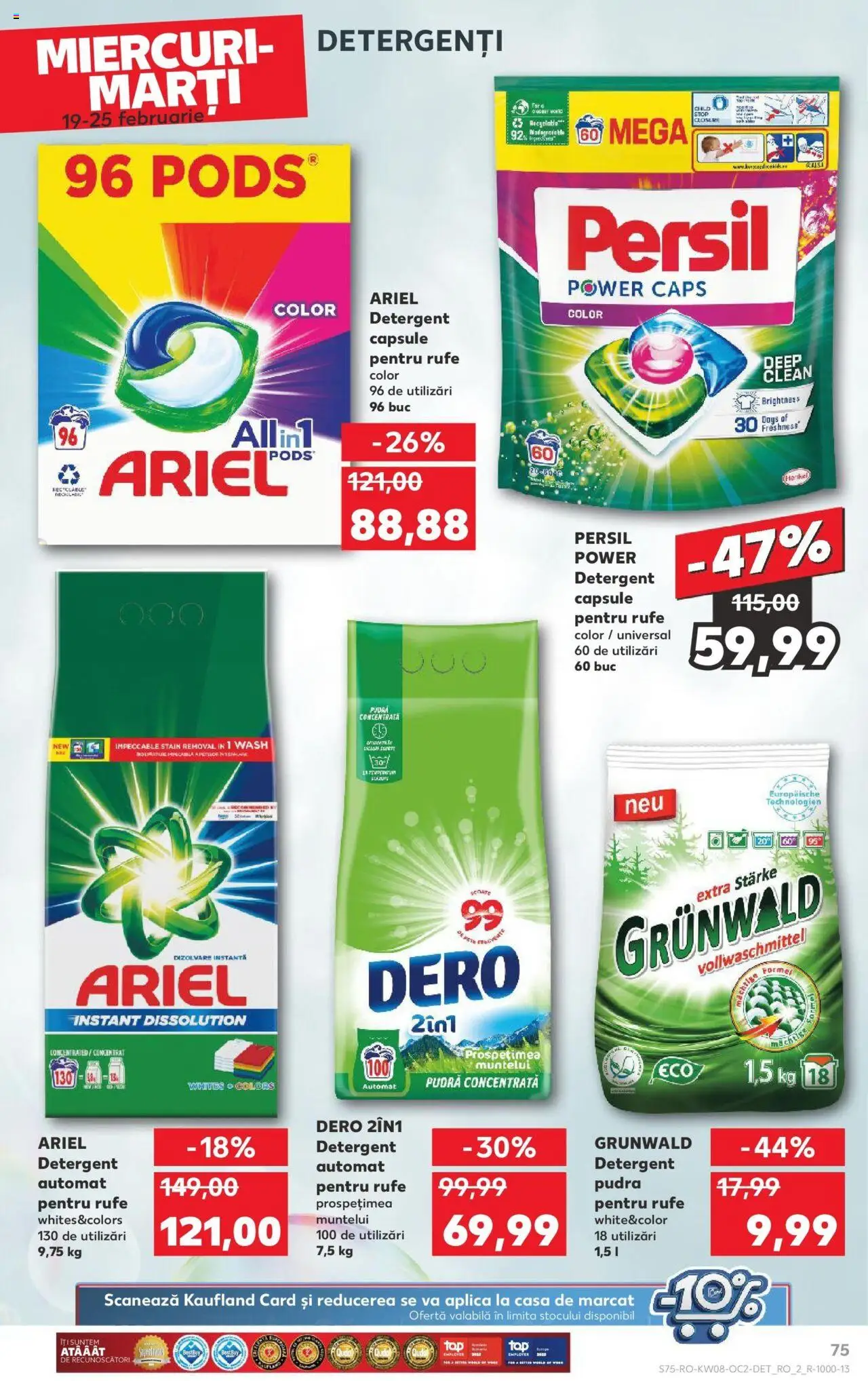 Catalog Kaufland 19 - 25 Februarie 2025 | Pagina 75 | Produse: Pomelo, Kedi Ödül Oyuncakları, Pudră, Detergent