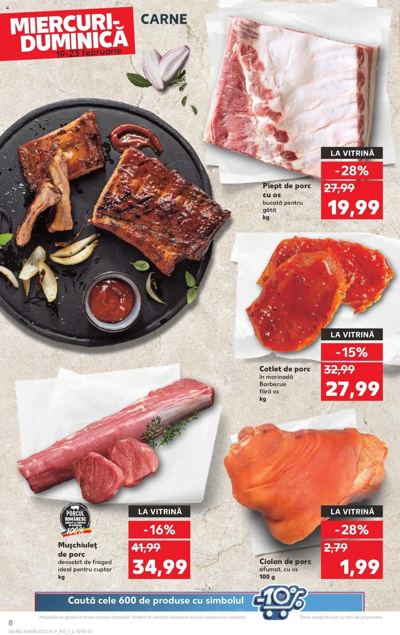 Catalog Kaufland 19 - 25 Februarie 2025 | Pagina 8 | Produse: Cuptor, Vitrină, Marinadă