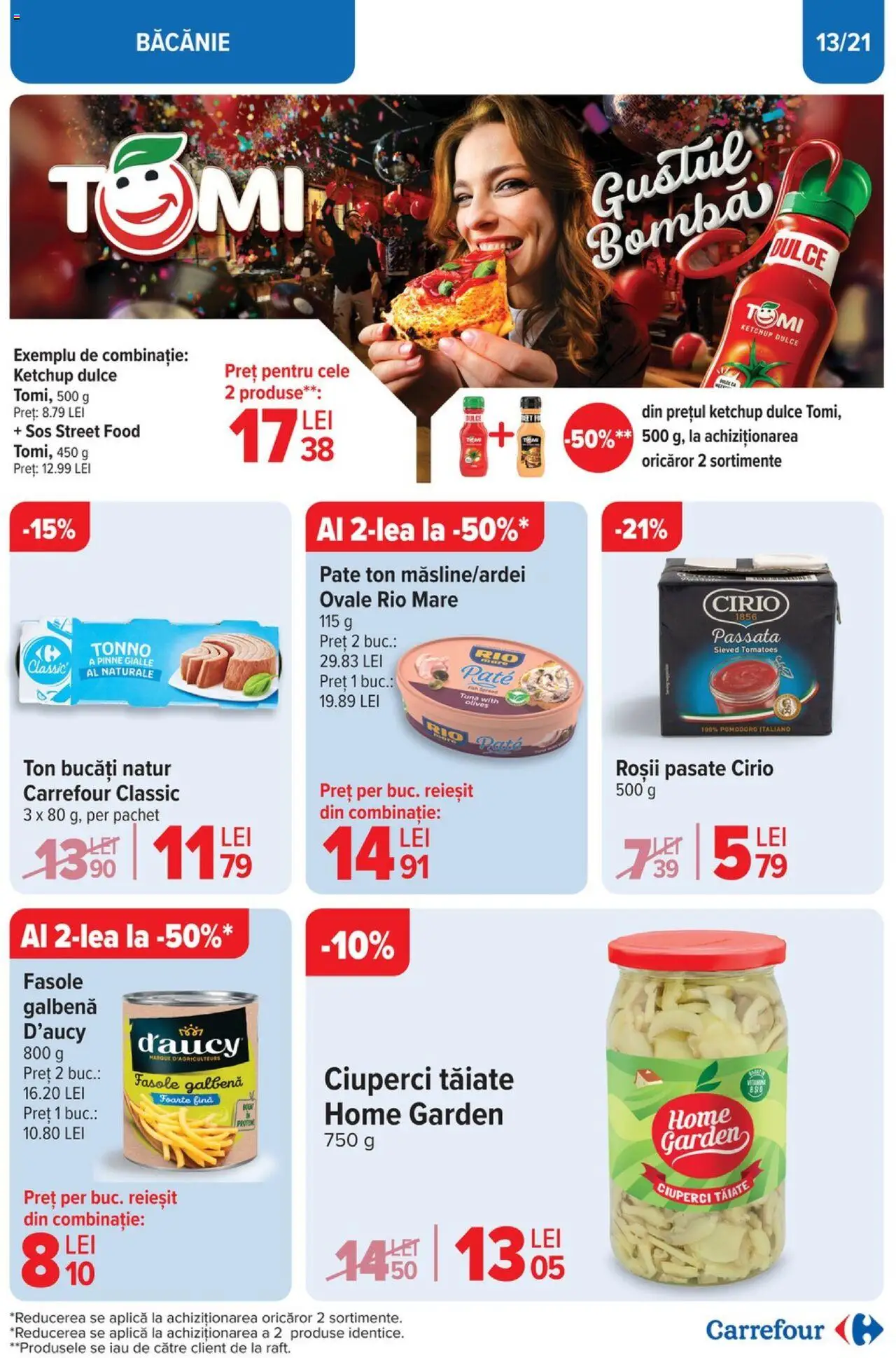 Catalog Carrefour 26 Februarie - 9 Martie 2025 | Pagina 14 | Produse: Pate, Ciuperci, Ketchup, Sos