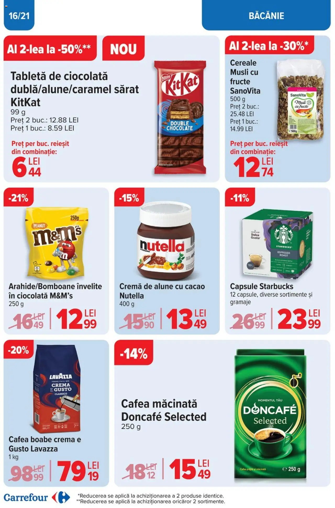 Catalog Carrefour 26 Februarie - 9 Martie 2025 | Pagina 17 | Produse: Cremă, Cafea, Cereale, Fructe