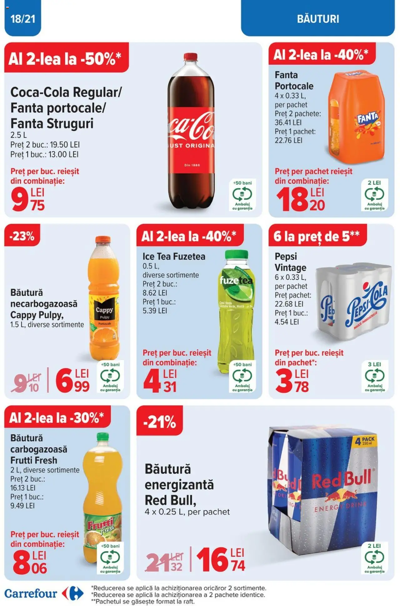Catalog Carrefour 26 Februarie - 9 Martie 2025 | Pagina 19 | Produse: Struguri, Köpek Sabunu, Portocale, Ice tea