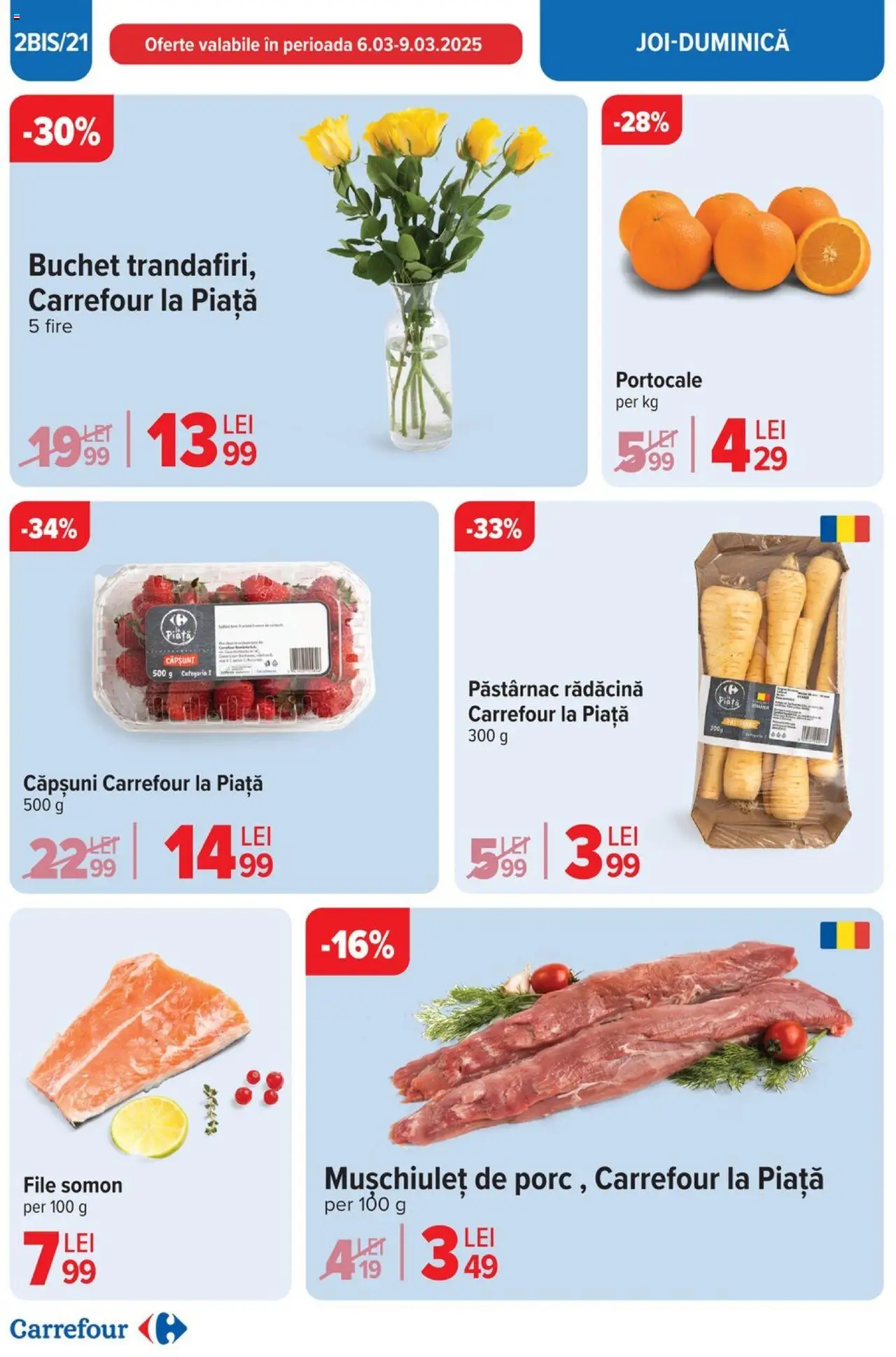 Catalog Carrefour 26 Februarie - 9 Martie 2025 | Pagina 2 | Produse: Press Kemik, Portocale, Căpșuni