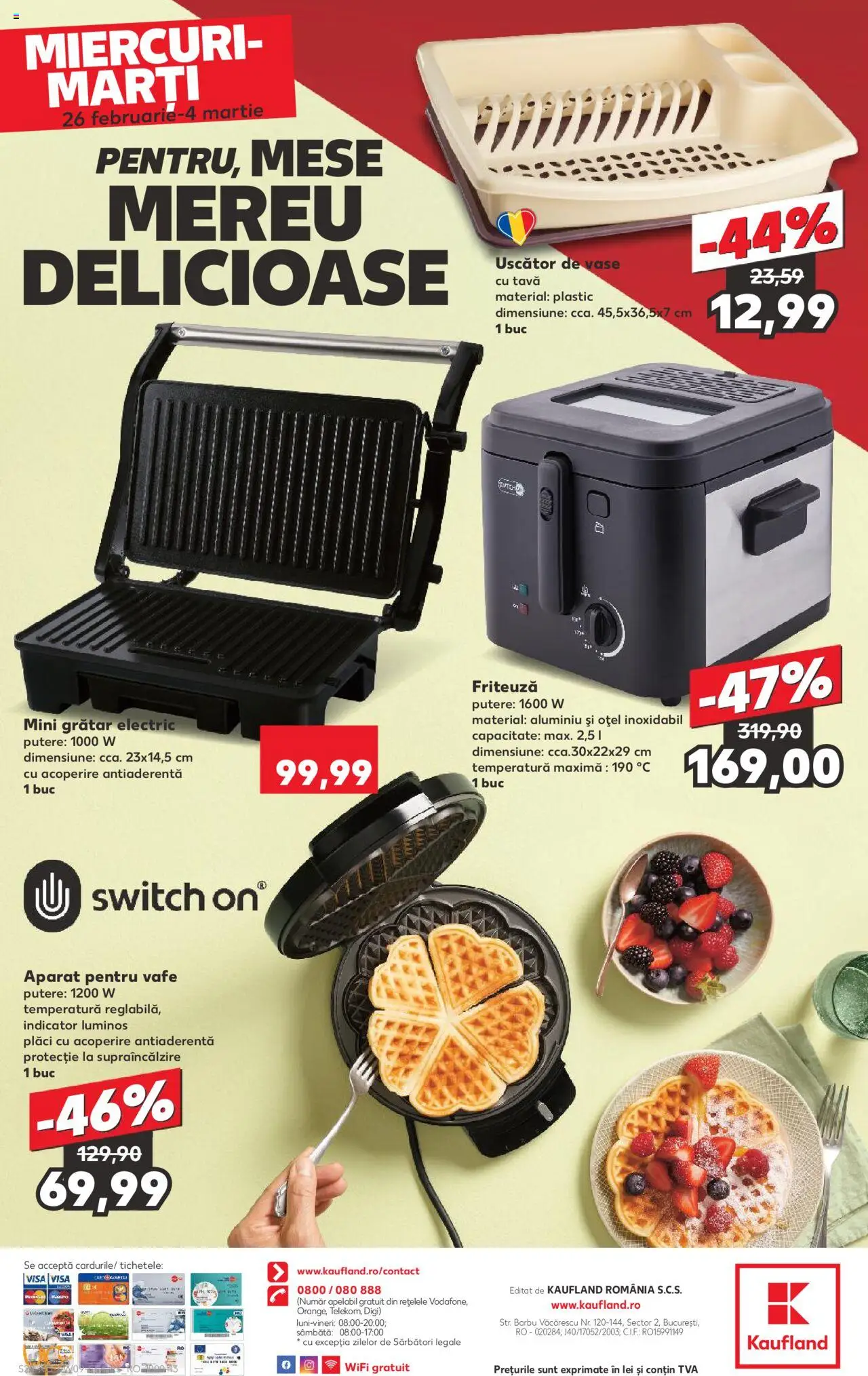 Catalog Kaufland 26 Februarie - 4 Martie 2025 | Pagina 20 | Produse: Uscător, Friteuză, Grătar
