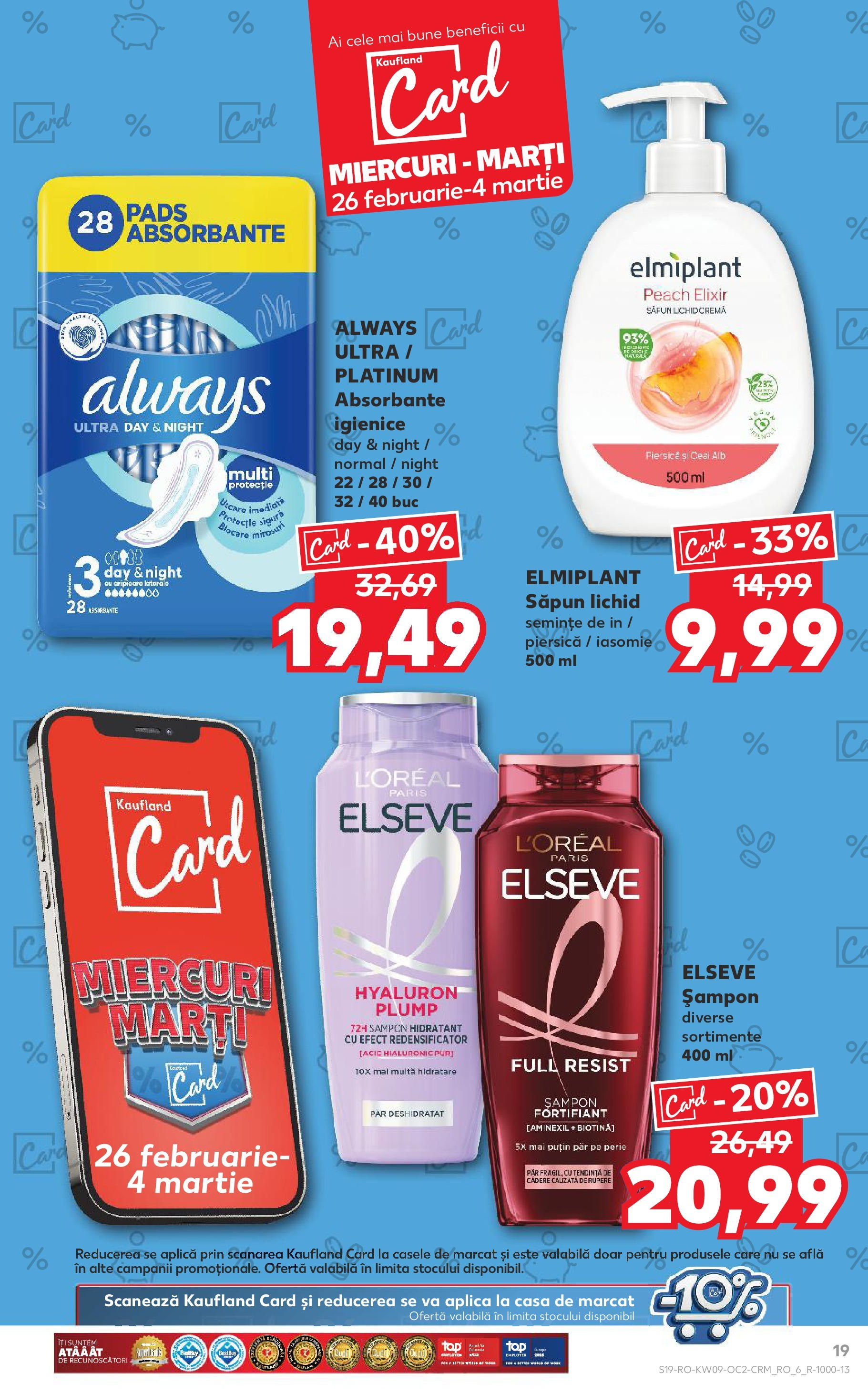 Catalog Kaufland 26 Februarie - 4 Martie 2025 | Pagina 19 | Produse: Piersică, Elixir, Ceai, Săpun lichid