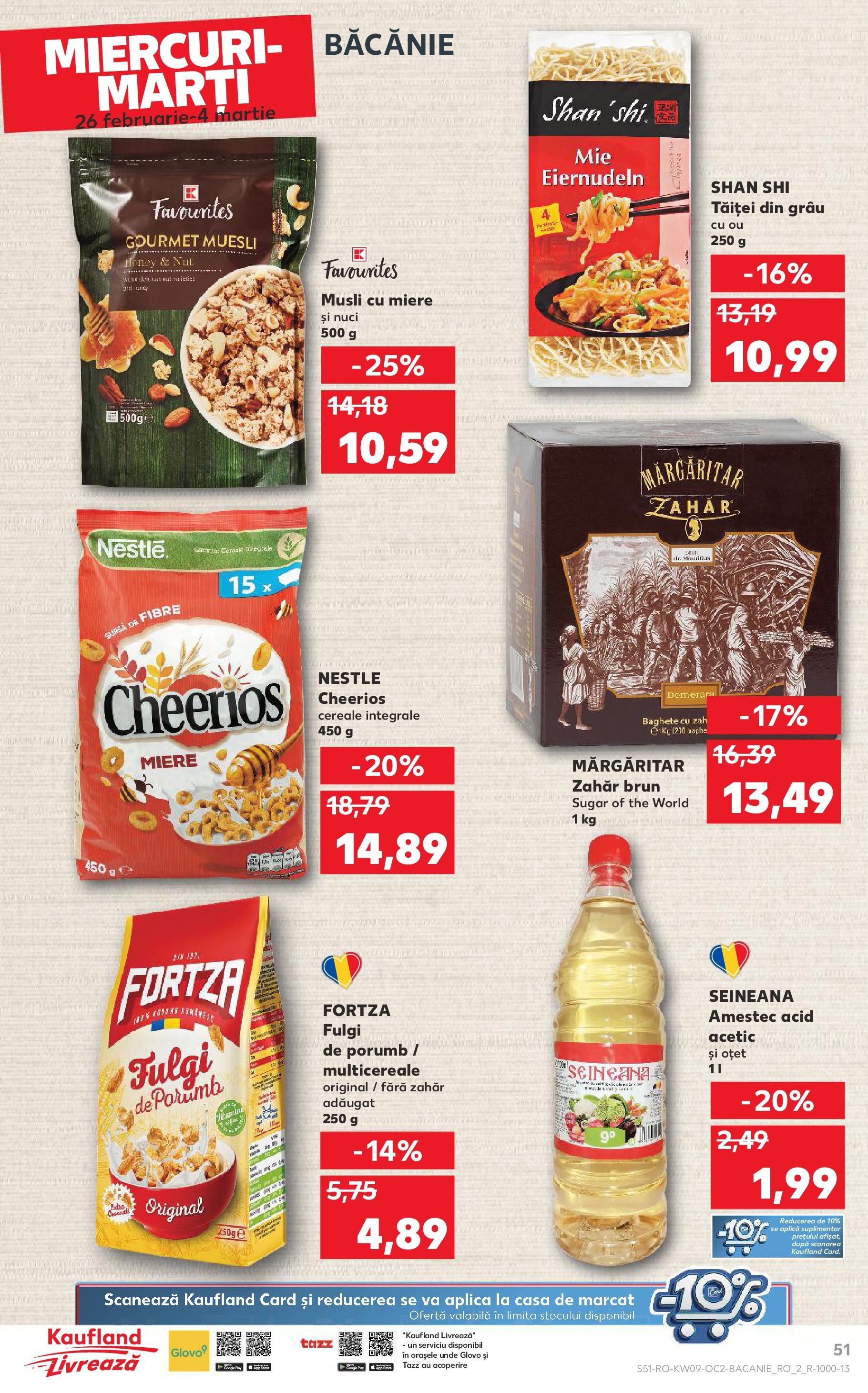 Catalog Kaufland 26 Februarie - 4 Martie 2025 | Pagina 51 | Produse: Cereale, Nuci, Fulgi, Porumb