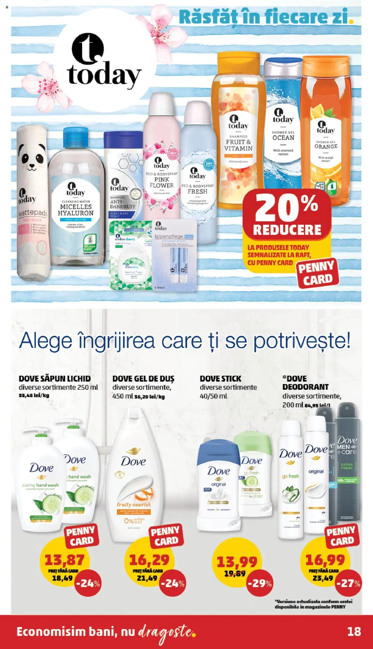 Catalog PENNY Market 26 Februarie - 4 Martie 2025 | Pagina 18 | Produse: Duș, Săpun, Gel de duș, Deodorant