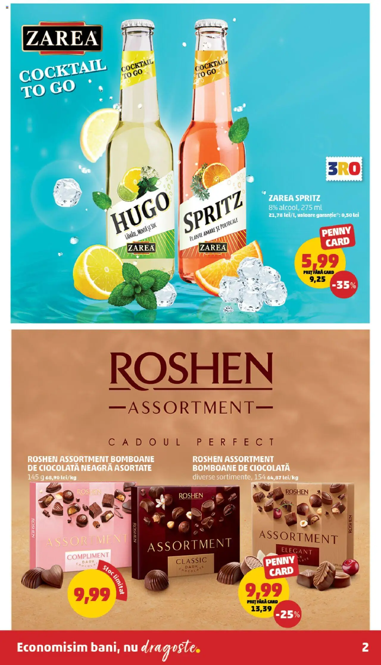 Catalog PENNY Market 26 Februarie - 4 Martie 2025 | Pagina 2 | Produse: Ciocolată, Portocale, Cocktail, Bomboane
