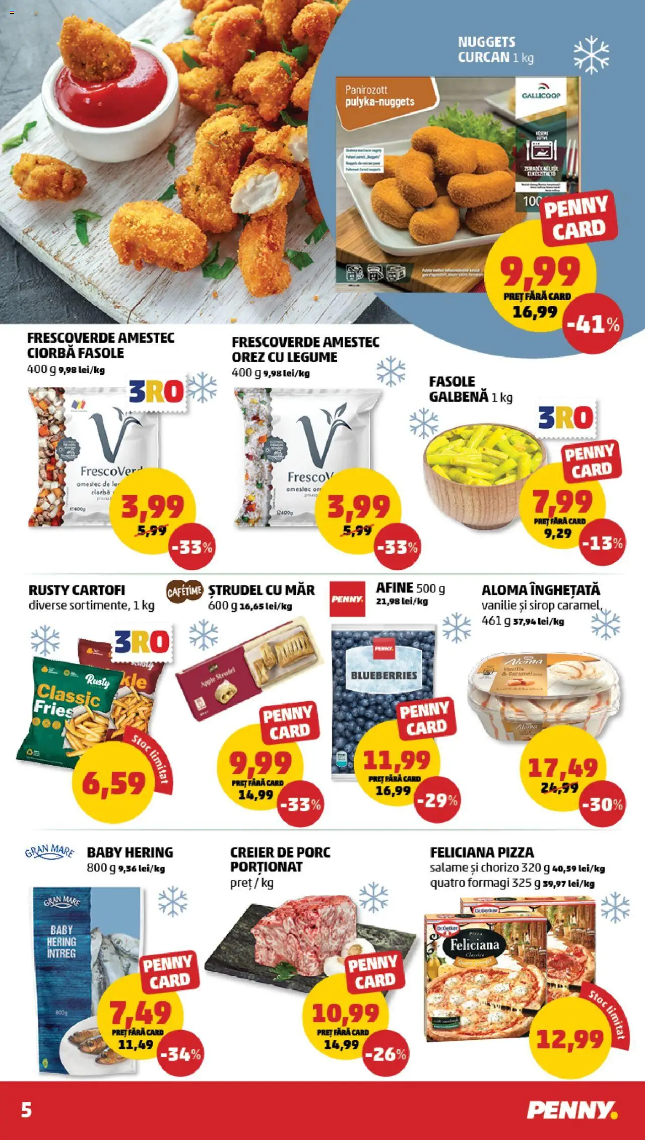 Catalog PENNY Market 26 Februarie - 4 Martie 2025 | Pagina 5 | Produse: Ștrudel, Apple, Înghețată, Cartofi