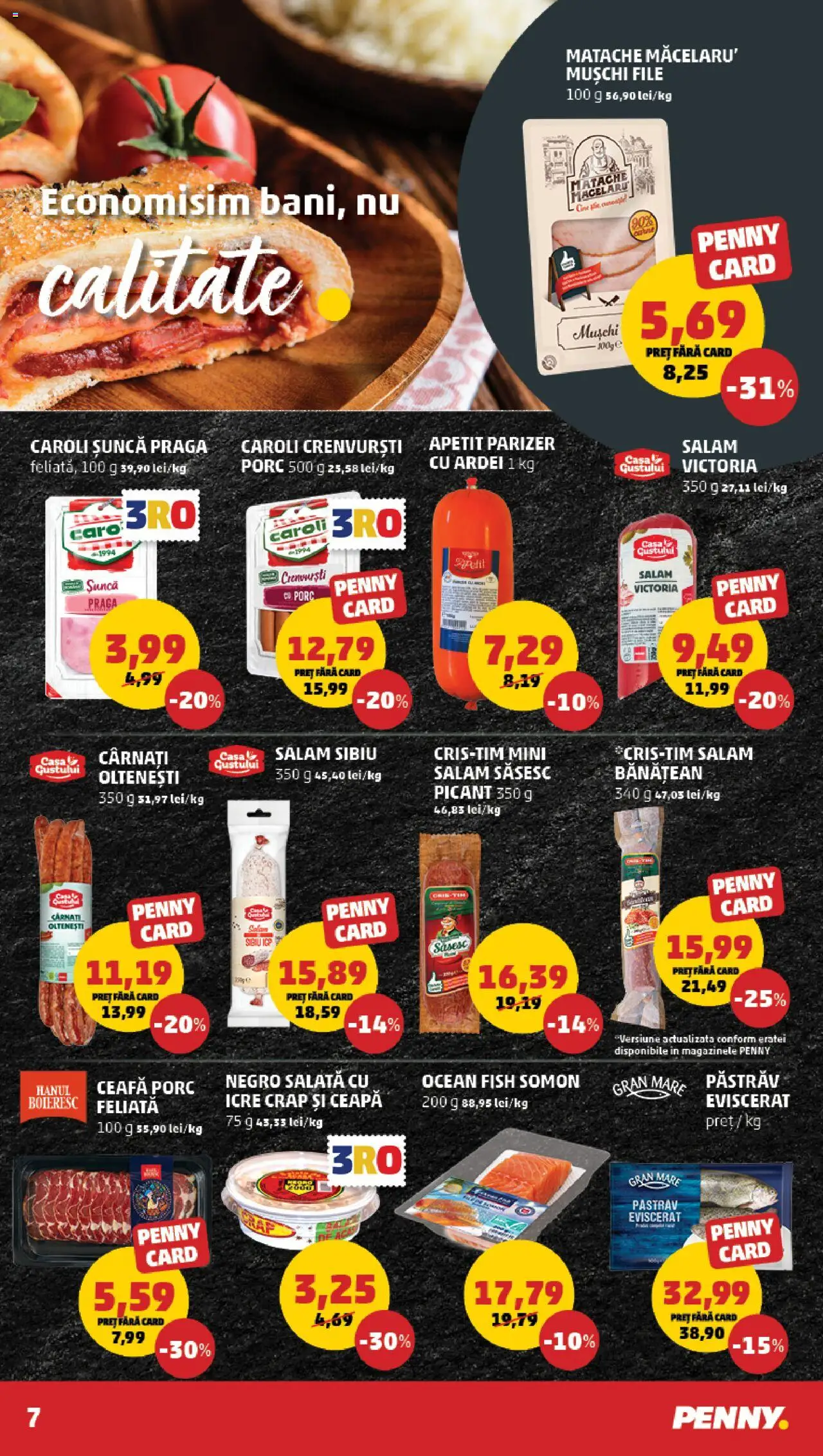 Catalog PENNY Market 26 Februarie - 4 Martie 2025 | Pagina 7 | Produse: Ardei, Salam, Parizer, Ceapă