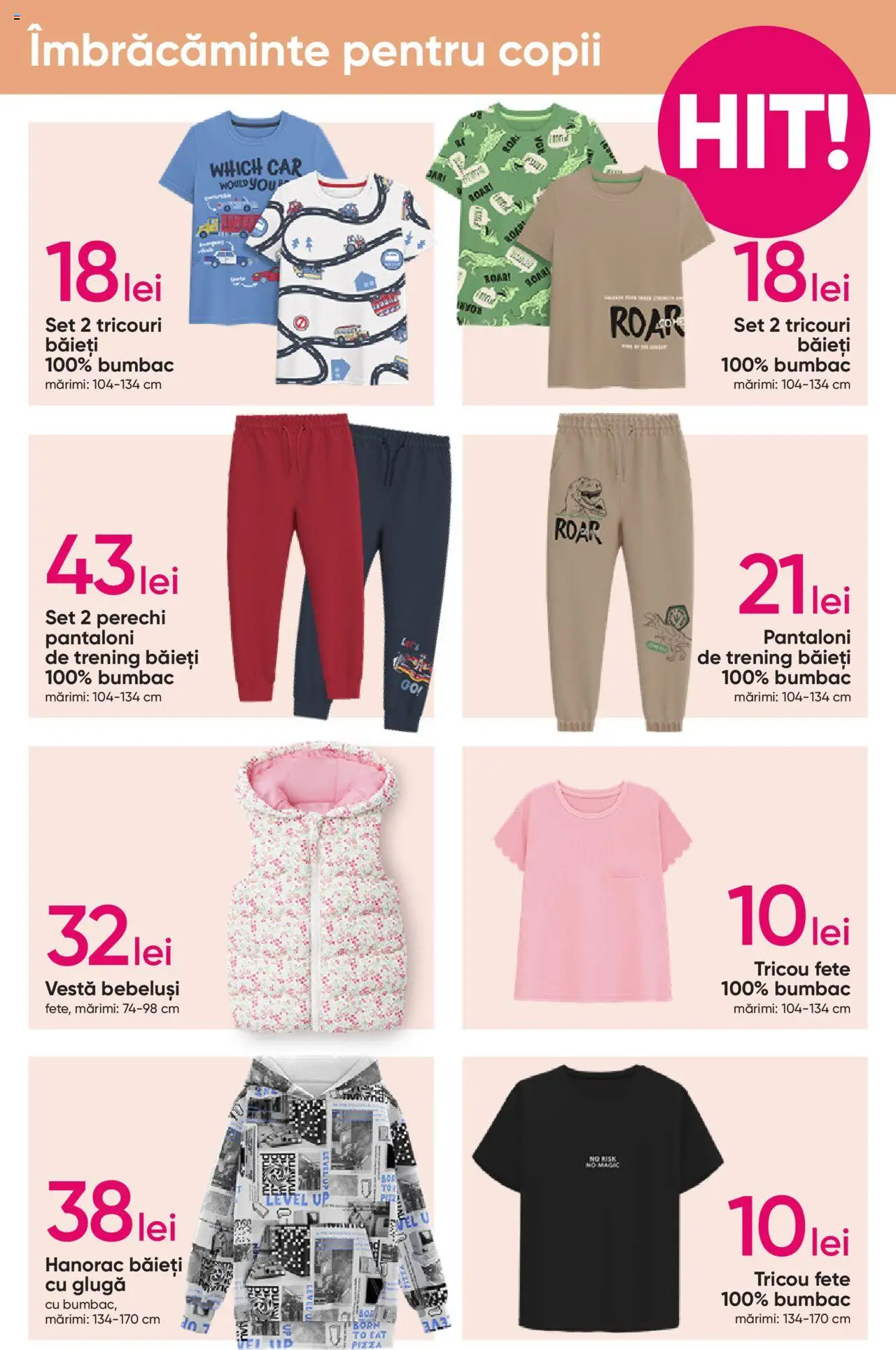 Catalog Pepco 27 Februarie - 12 Martie 2025 | Pagina 5 | Produse: Tricou, Vestă, Pantaloni, Keşe