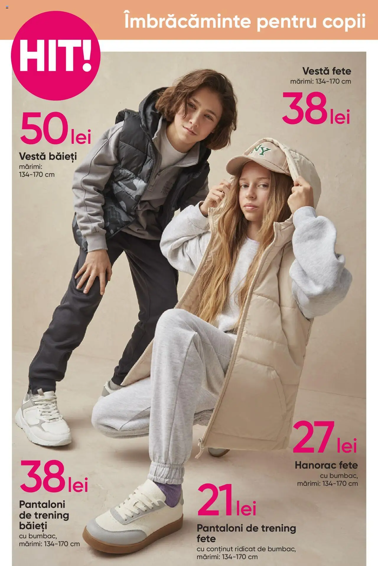 Catalog Pepco 27 Februarie - 12 Martie 2025 | Pagina 6 | Produse: Trening, Vestă, Pantaloni, Keşe