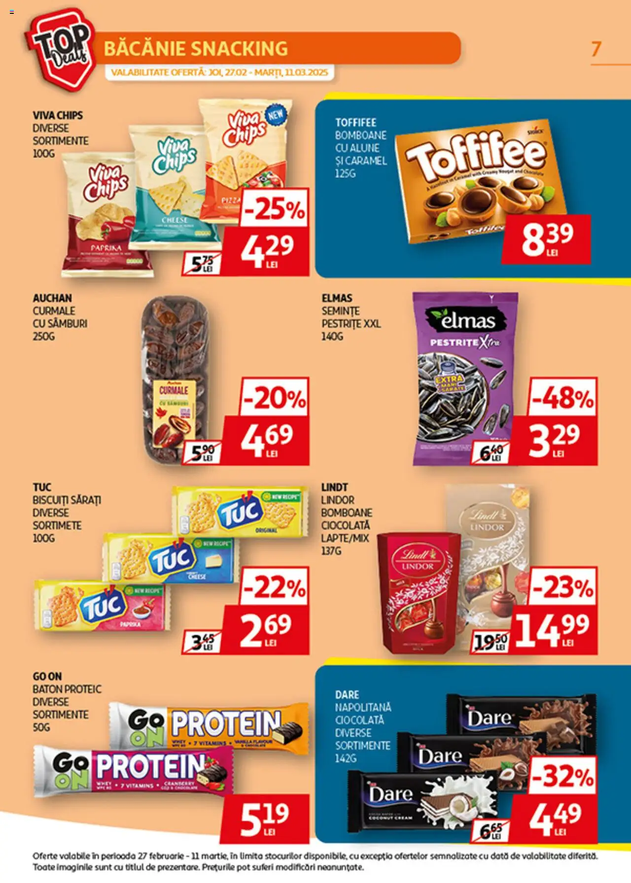 Catalog Auchan 27 Februarie - 11 Martie 2025 | Pagina 7 | Produse: Ödül oyuncağı, Semințe, Alune, Bomboane