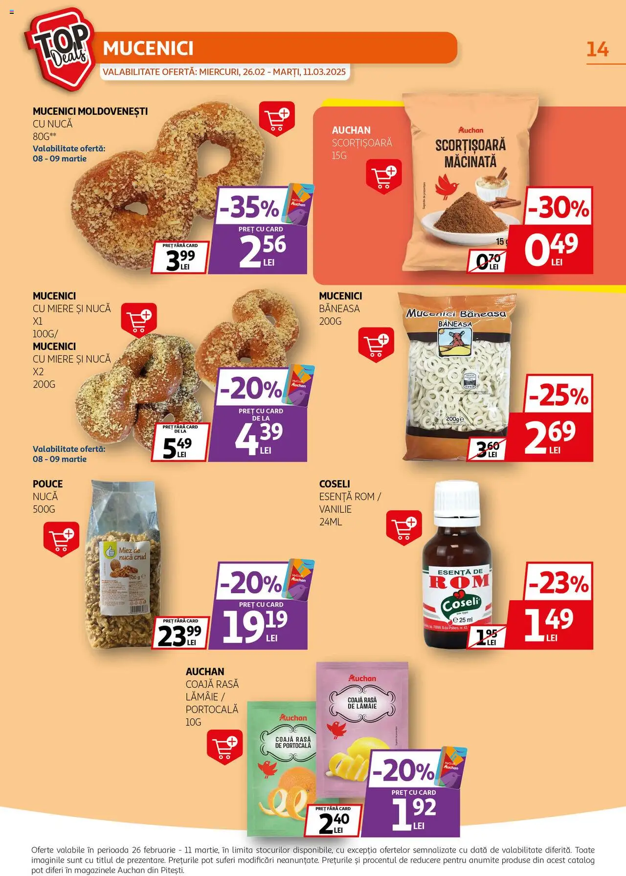 Catalog Auchan 26 Februarie - 11 Martie 2025 | Pagina 14 | Produse: Pară, Rom, Lămâie