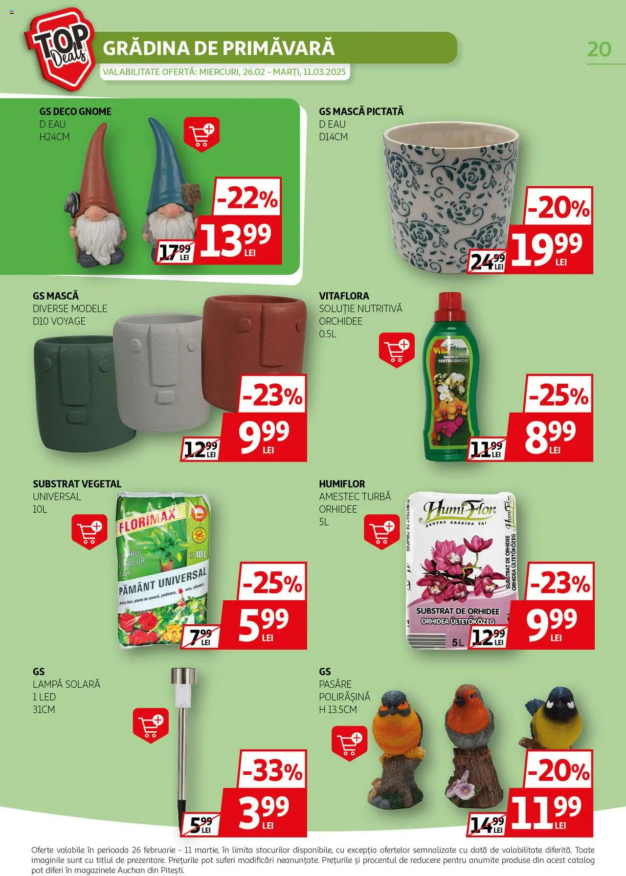 Catalog Auchan 26 Februarie - 11 Martie 2025 | Pagina 20 | Produse: Orhidee, Babak, Lampă