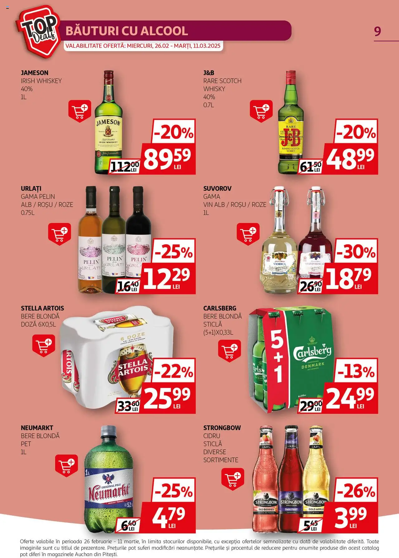 Catalog Auchan 26 Februarie - 11 Martie 2025 | Pagina 9 | Produse: Apple, Vin, Bere, Whiskey