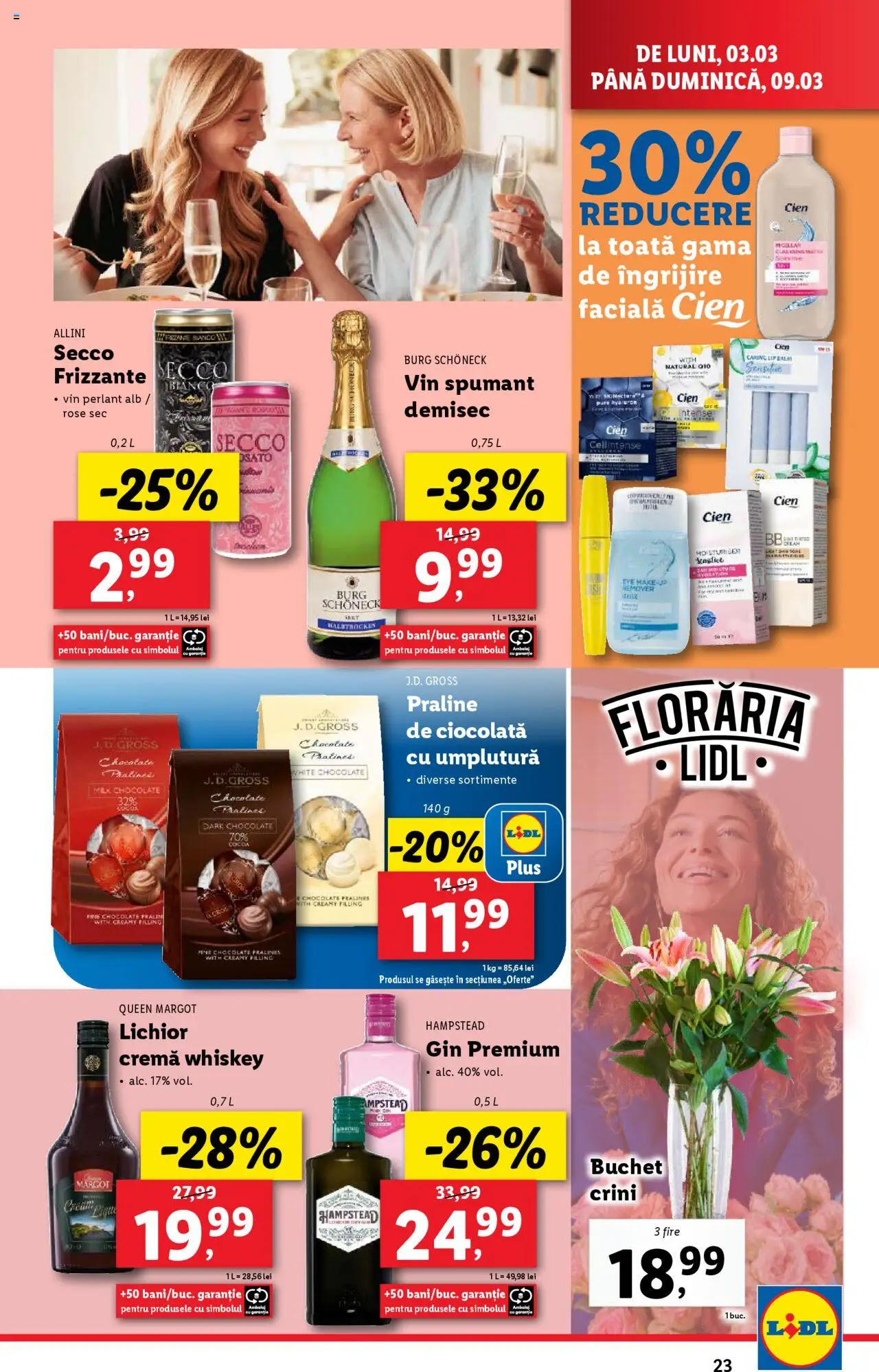 Catalog LIDL 3 - 9 Martie 2025 | Pagina 23 | Produse: Lichior, Vin, Gin, Whiskey