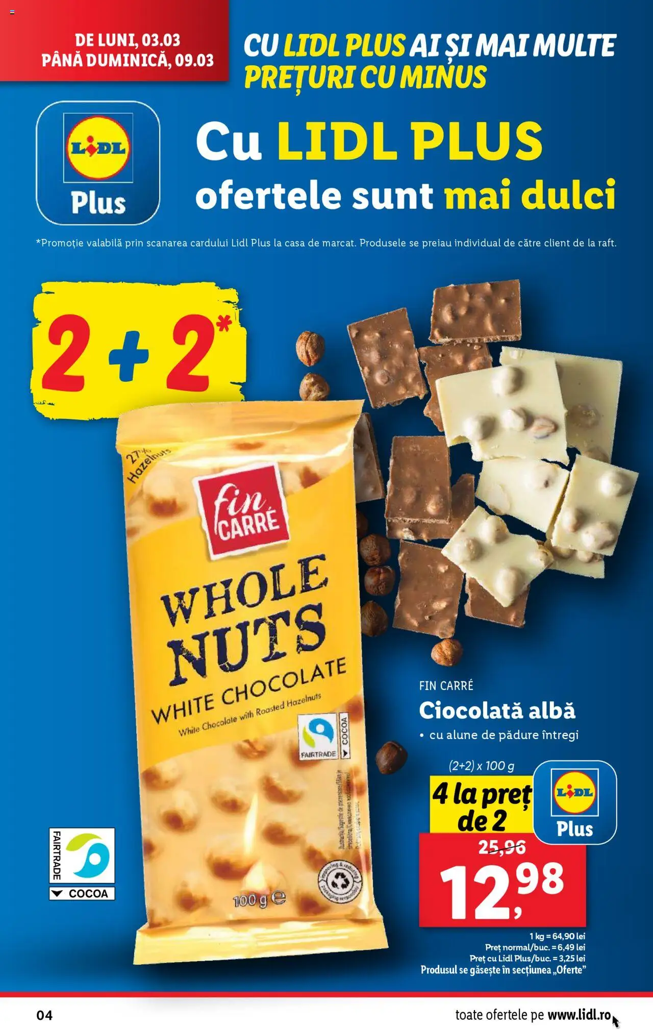 Catalog LIDL 3 - 9 Martie 2025 | Pagina 4 | Produse: Alune, Ciocolată