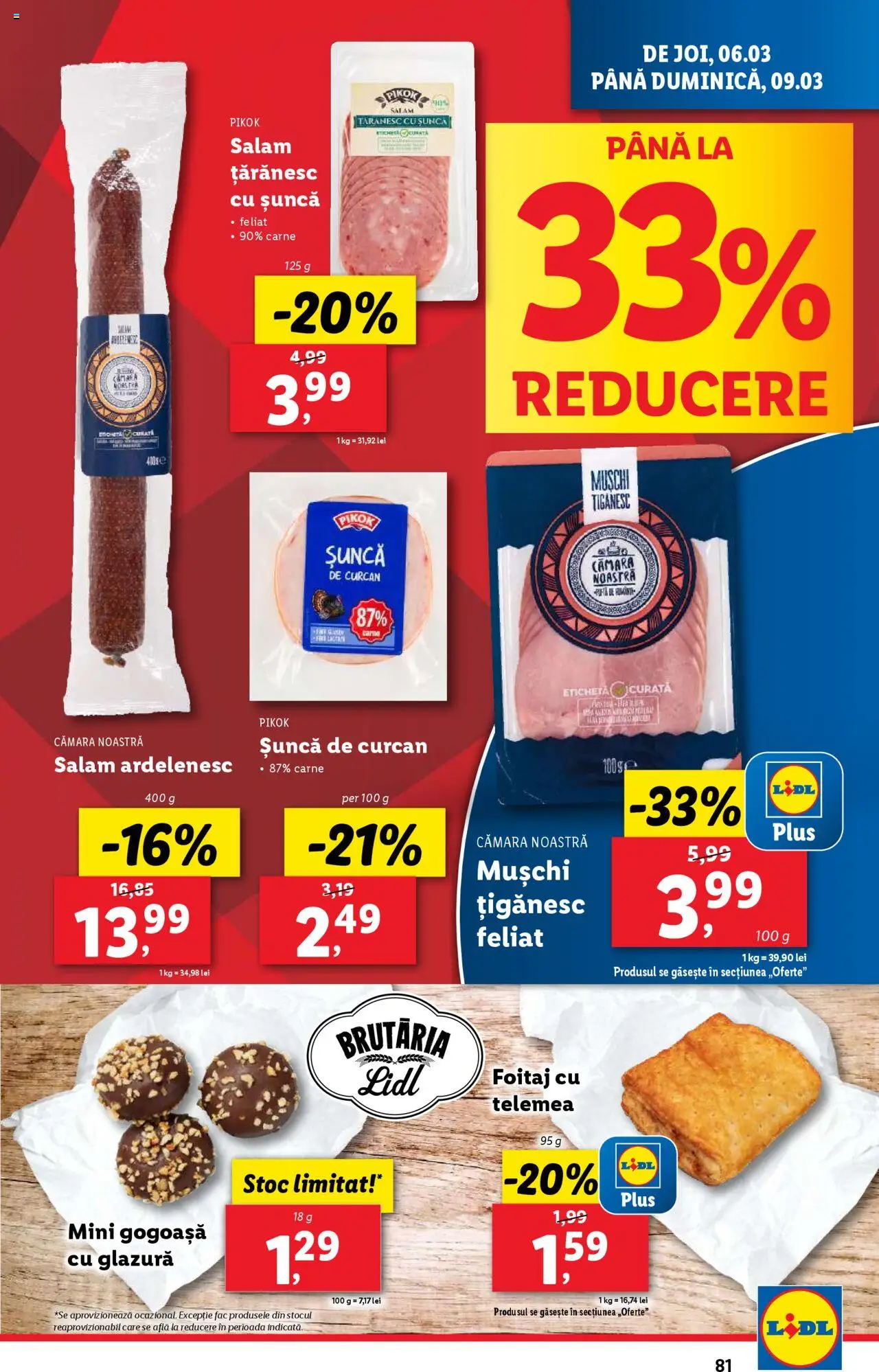 Catalog LIDL 3 - 9 Martie 2025 | Pagina 81 | Produse: Divan, Salam, Șuncă