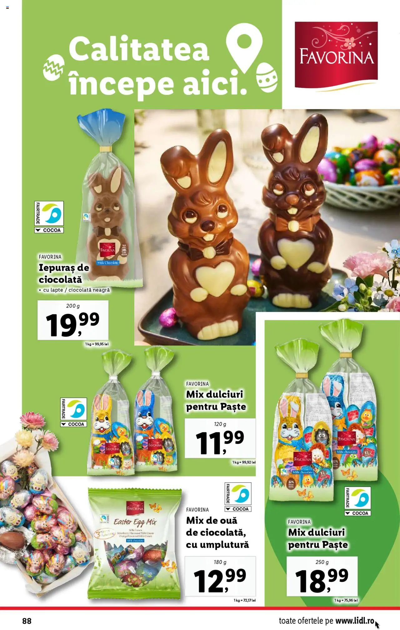 Catalog LIDL 3 - 9 Martie 2025 | Pagina 88 | Produse: Lapte, Ouă, Ciocolată, Paste
