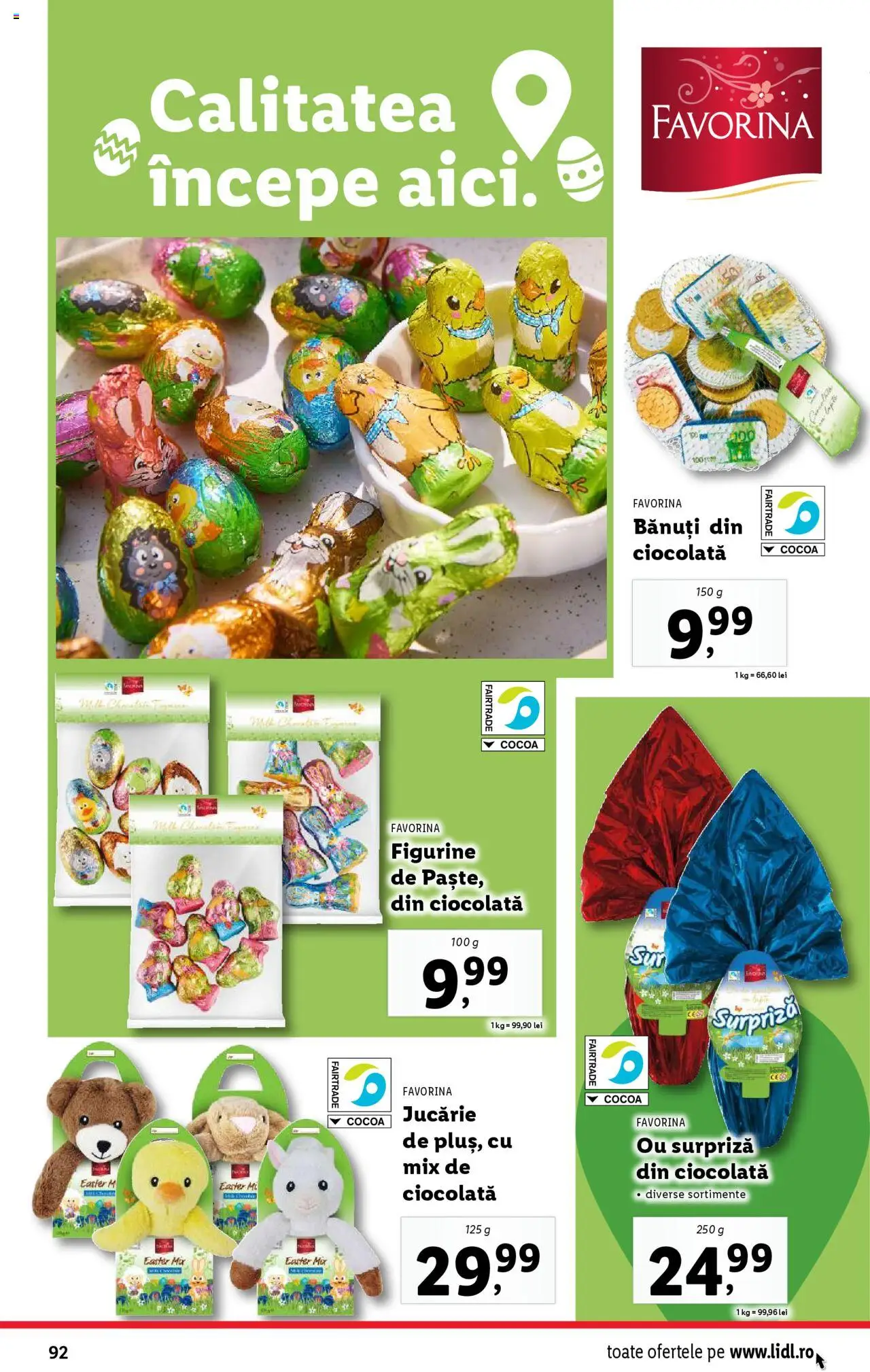 Catalog LIDL 3 - 9 Martie 2025 | Pagina 92 | Produse: Ciocolată