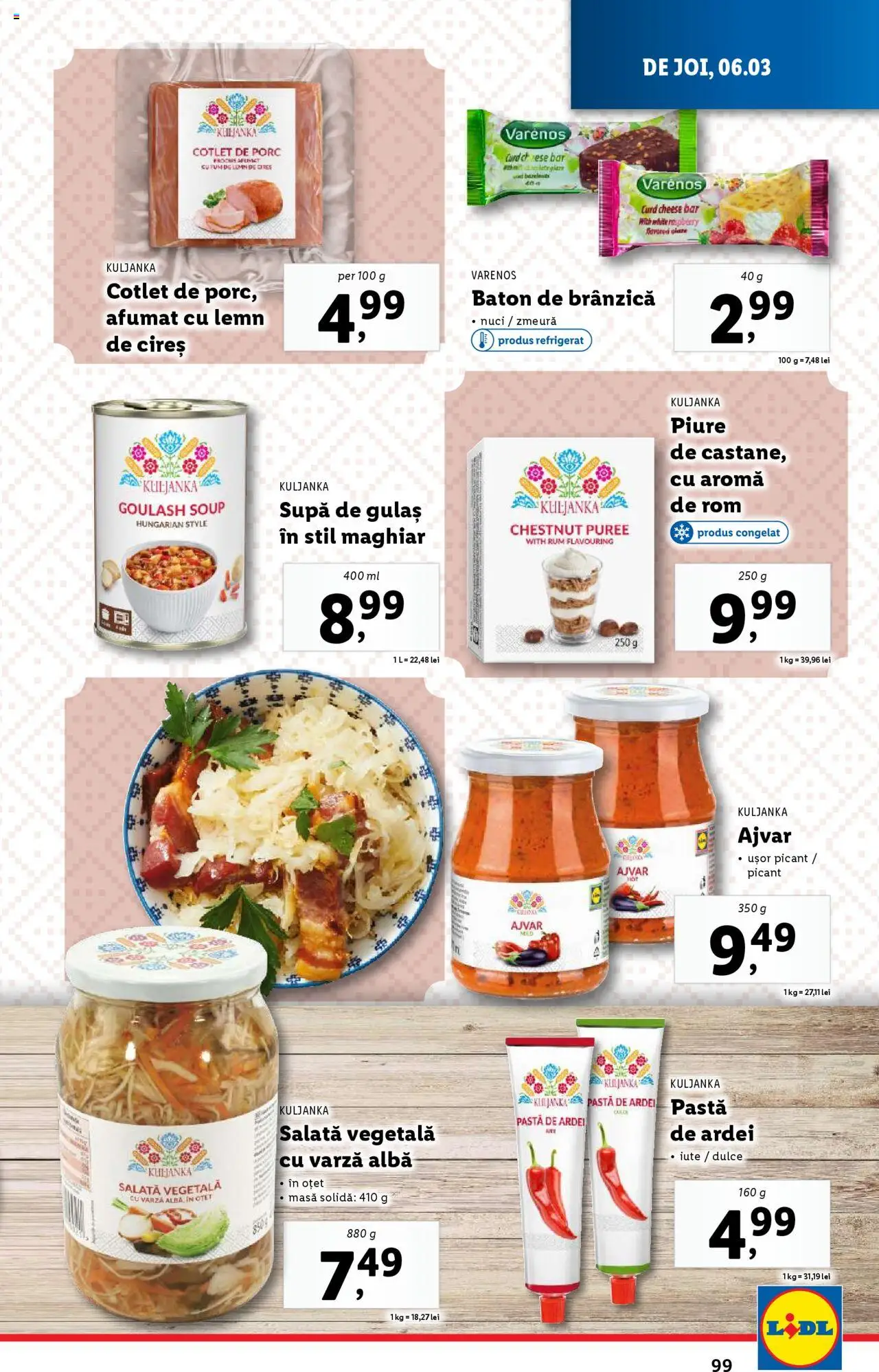 Catalog LIDL 3 - 9 Martie 2025 | Pagina 99 | Produse: Oțet, Rom, Nuci, Gulaș