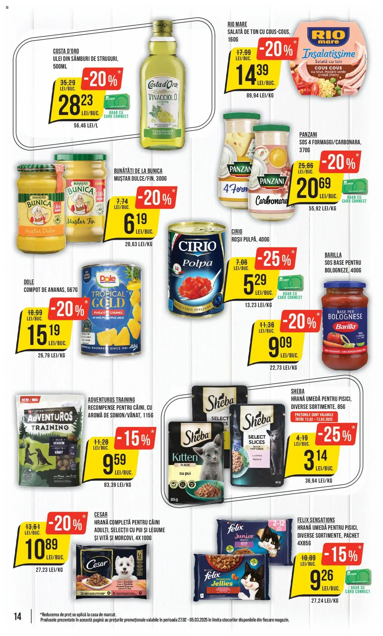 Catalog Mega Image 27 Februarie - 5 Martie 2025 | Pagina 14 | Produse: Ulei, Muștar, Compot, Legume