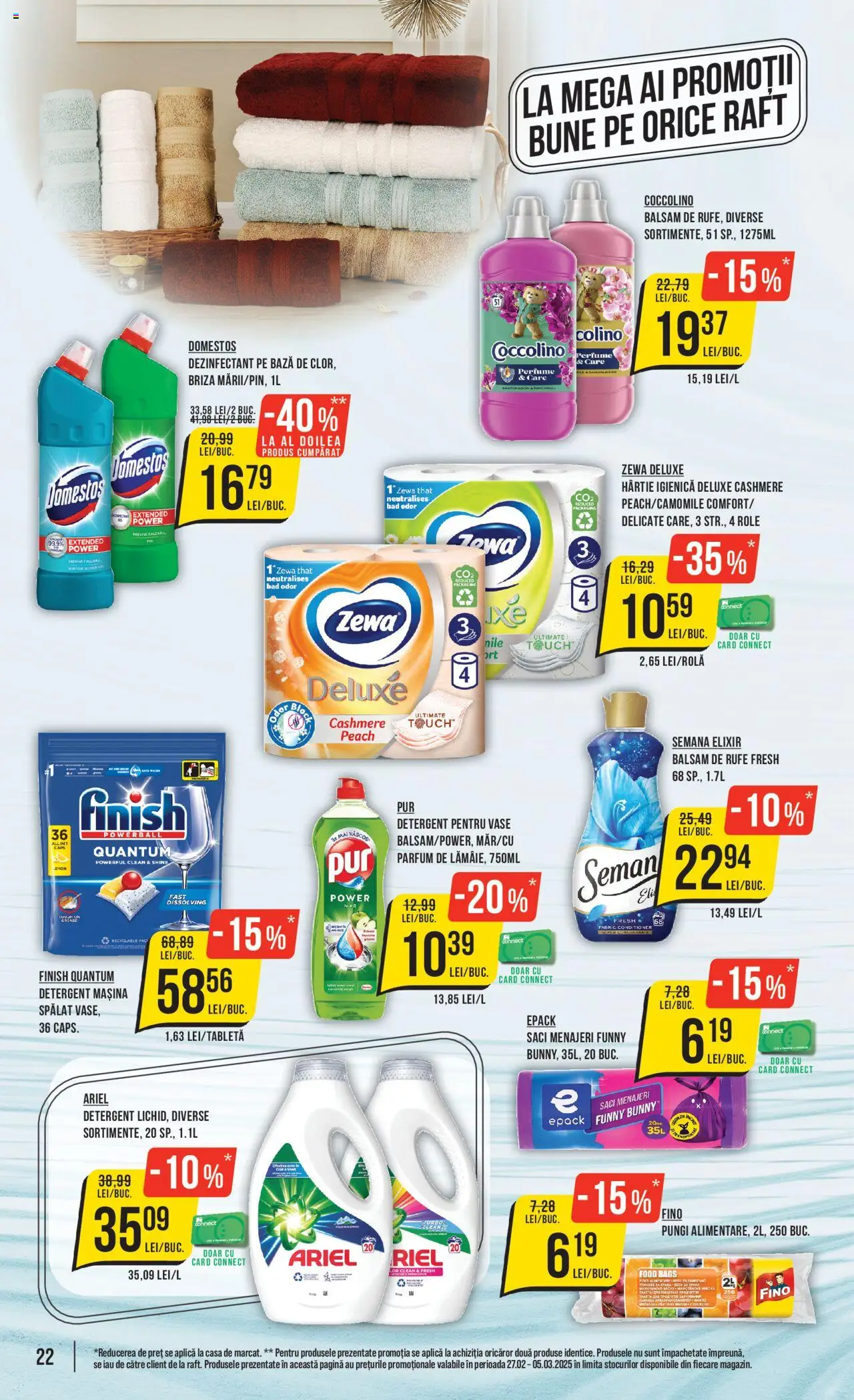 Catalog Mega Image 27 Februarie - 5 Martie 2025 | Pagina 22 | Produse: Raft, Role, Balsam, Balsam de rufe