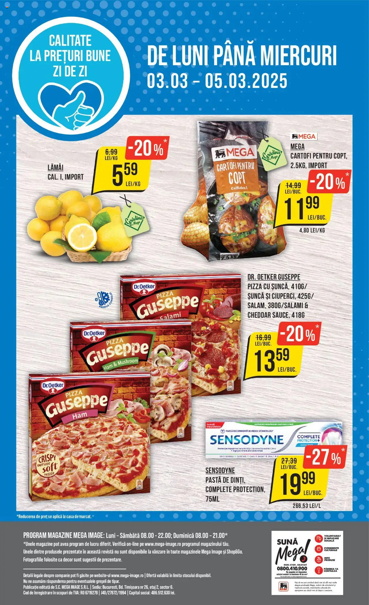 Catalog Mega Image 27 Februarie - 5 Martie 2025 | Pagina 24 | Produse: Șuncă, Pizza, Cartofi
