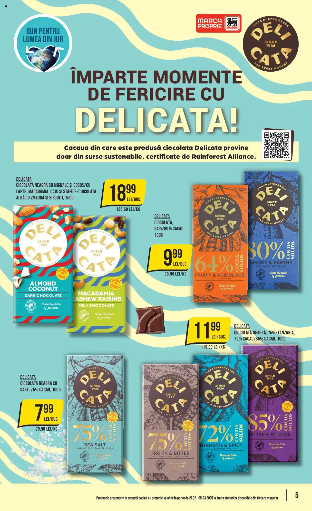 Catalog Mega Image 27 Februarie - 5 Martie 2025 | Pagina 5 | Produse: Zmeură, Migdale, Caju, Cacao