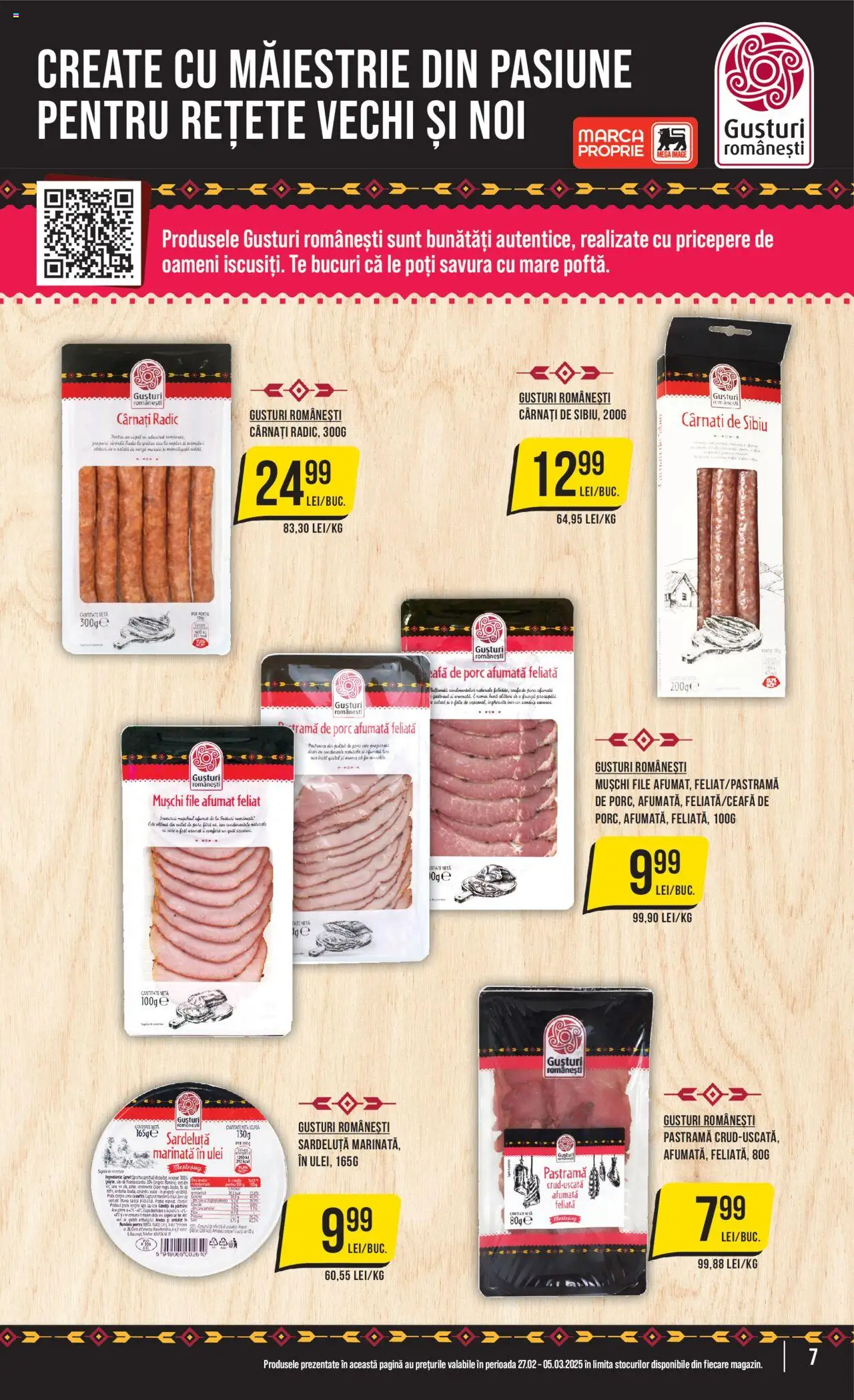Catalog Mega Image 27 Februarie - 5 Martie 2025 | Pagina 7 | Produse: Ulei, Cârnați