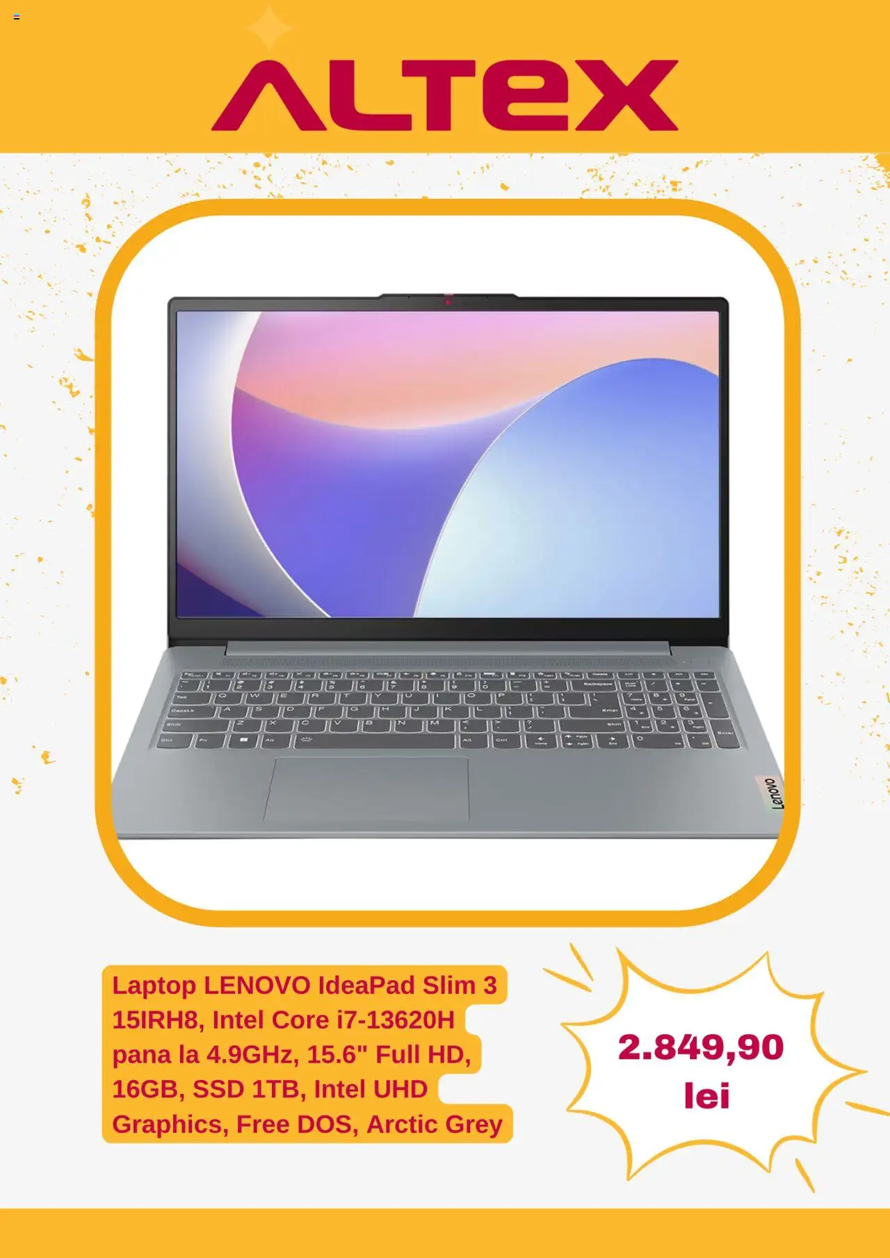 Catalog Altex 27 Februarie - 5 Martie 2025 | Pagina 3 | Produse: Laptop