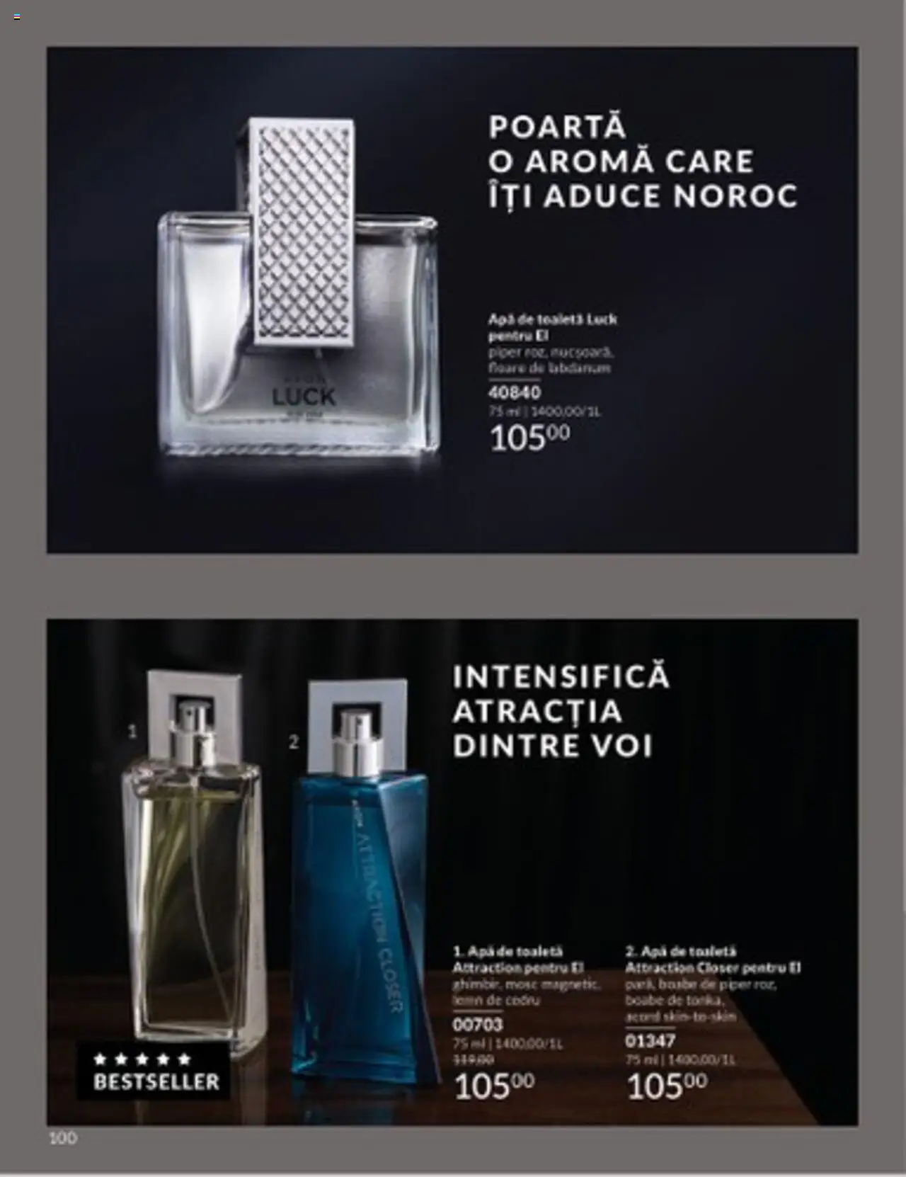 Catalog Avon 1 - 31 Martie 2025 | Pagina 100 | Produse: Apă, Piper