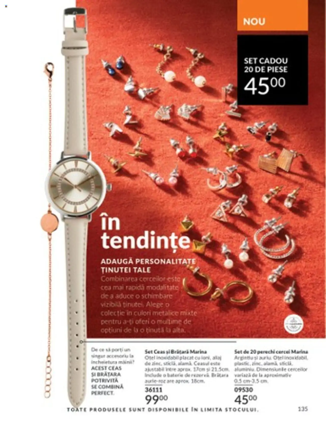 Catalog Avon 1 - 31 Martie 2025 | Pagina 135 | Produse: Ceas, Brățară, Baterie