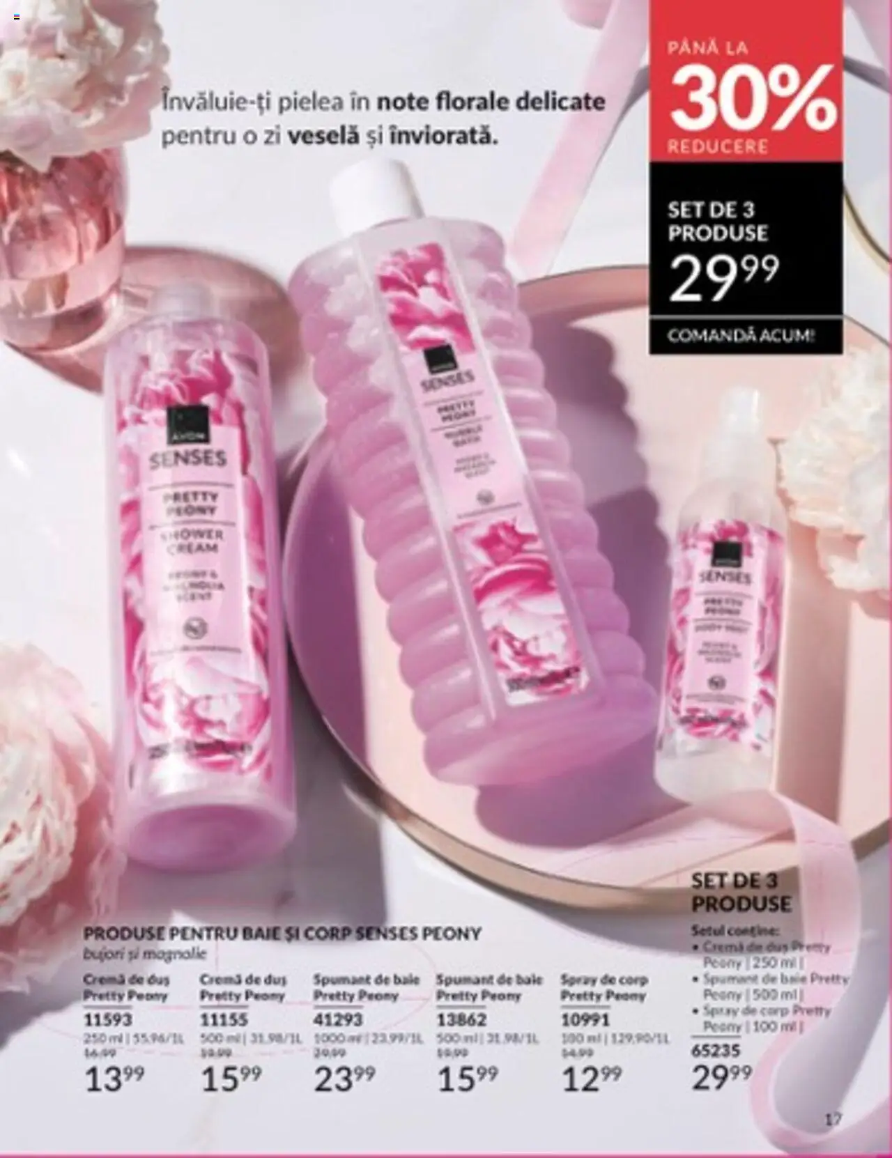 Catalog Avon 1 - 31 Martie 2025 | Pagina 17 | Produse: Duș, Cremă