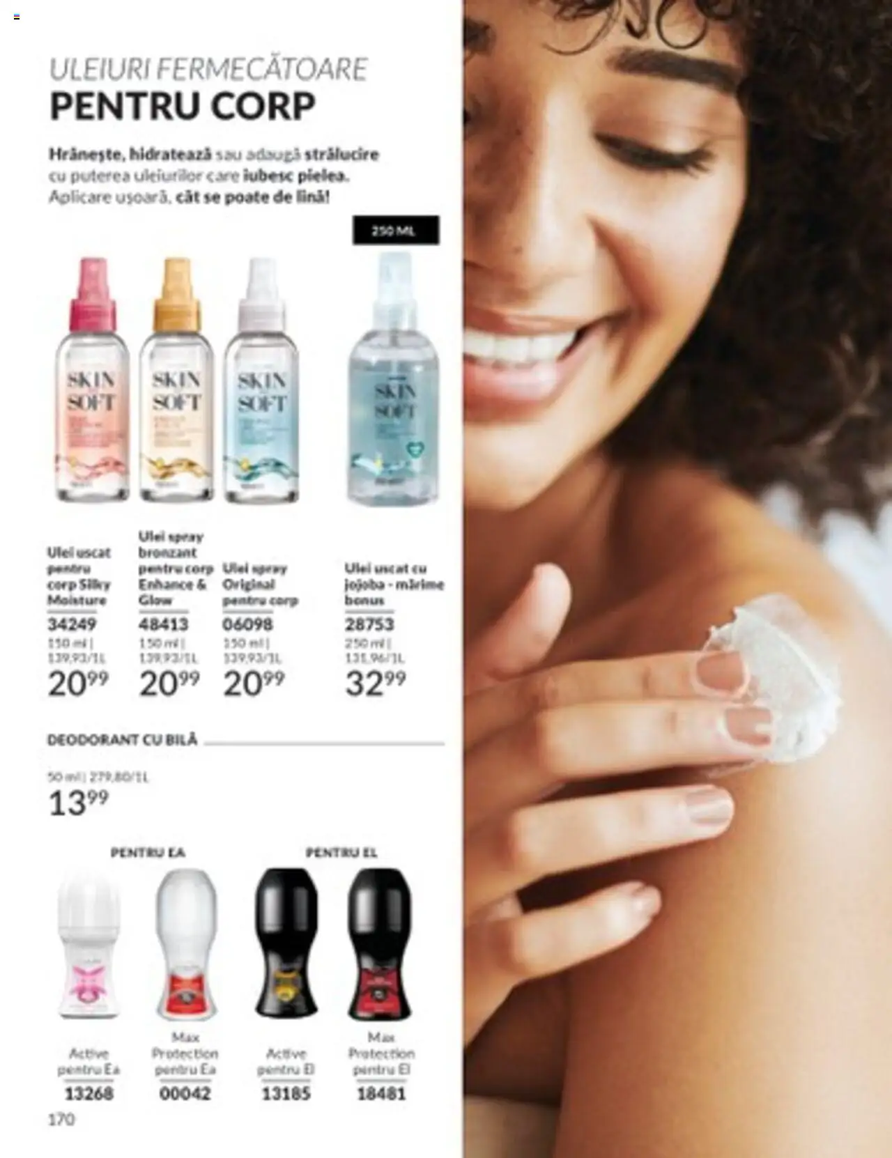 Catalog Avon 1 - 31 Martie 2025 | Pagina 170 | Produse: Ulei, Deodorant