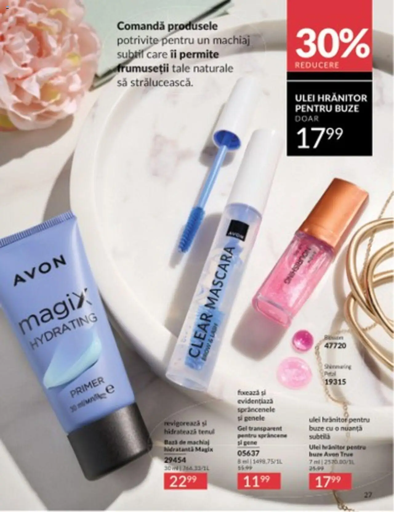 Catalog Avon 1 - 31 Martie 2025 | Pagina 27 | Produse: Machiaj, Mascara, Ulei